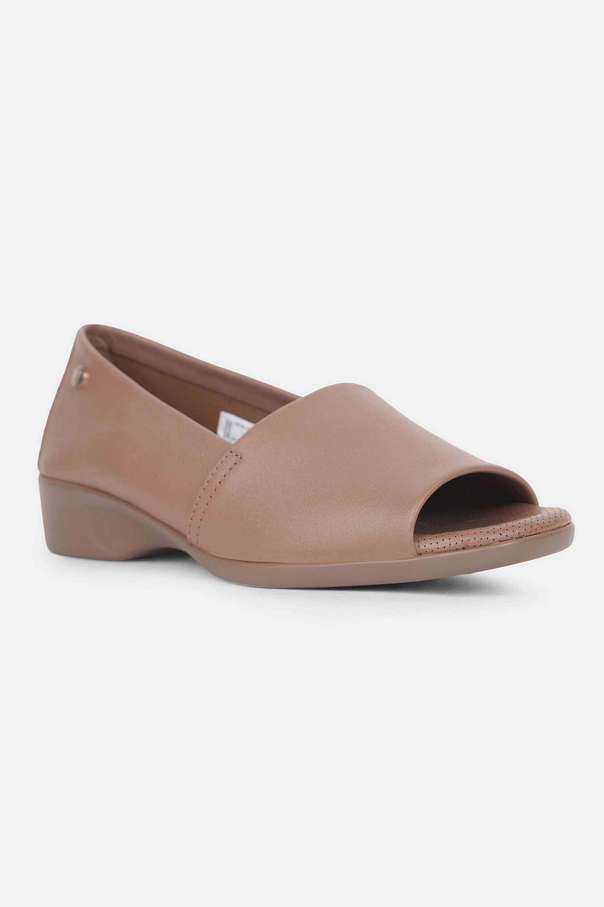 Ultra-Flex-Leather-Slip-On-Women-s-Casual-Wear-Heels