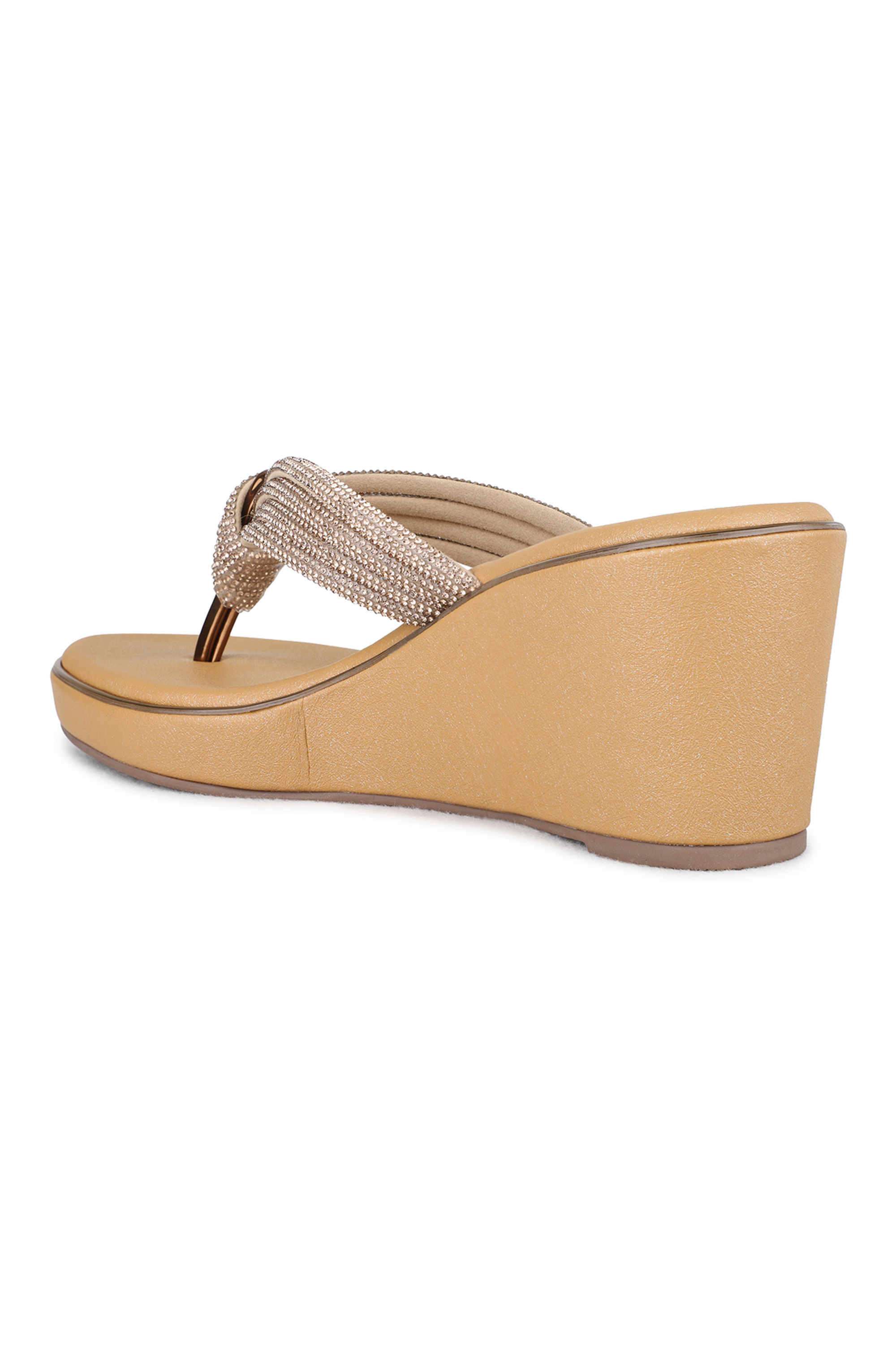 Synthetic-Slip-On-Women-s-Party-Wear-Sandals