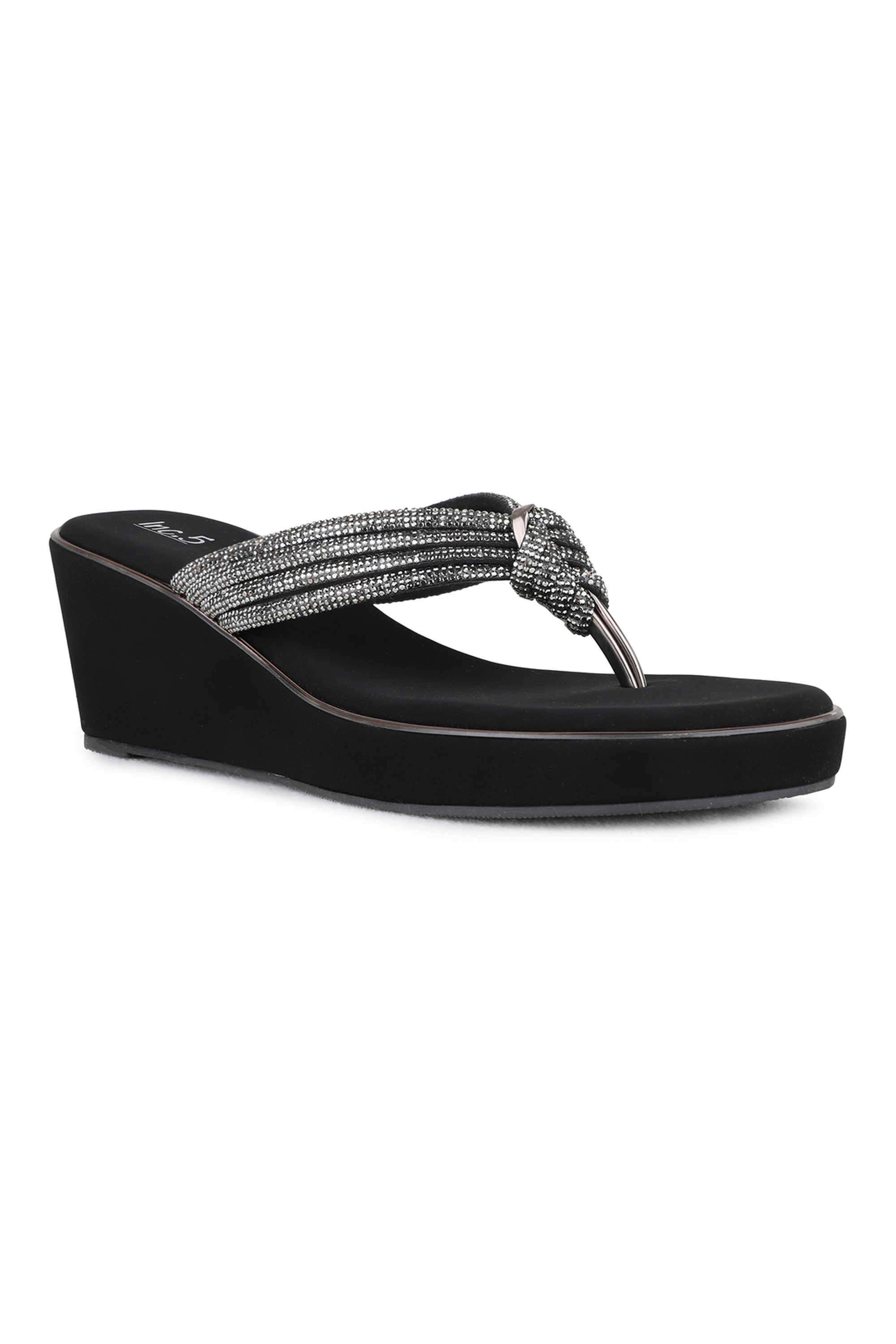 Synthetic-Slip-On-Women-s-Party-Wear-Sandals