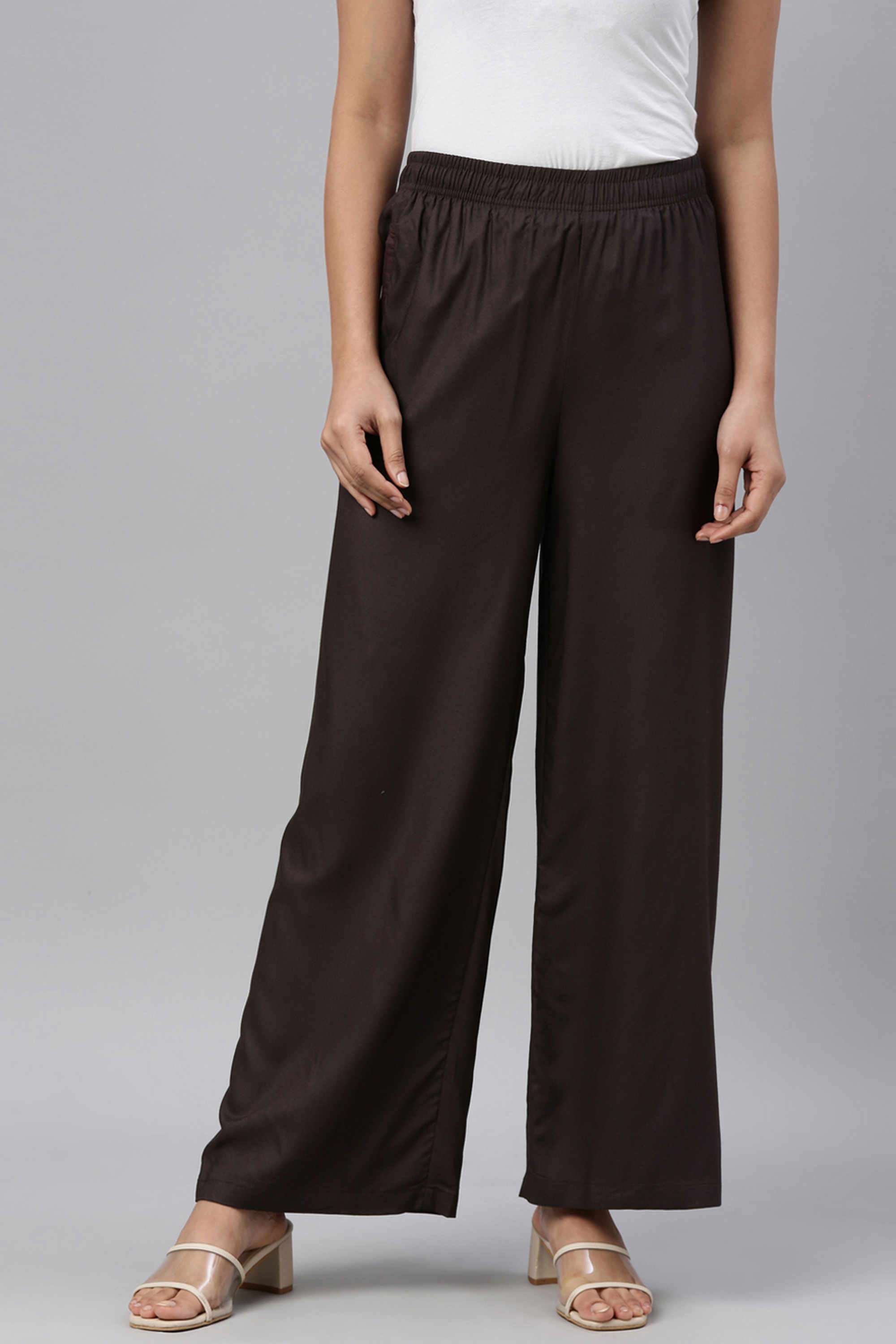 Solid-Regular-Fit-Cotton-Women-s-Full-Length-Palazzos