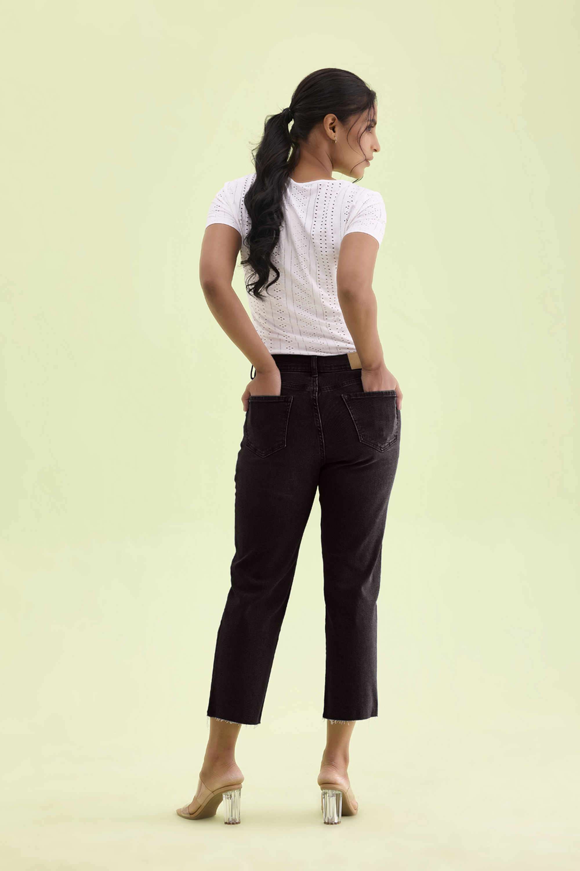 Solid-Ankle-Length-Cotton-Women-s-Jeggings