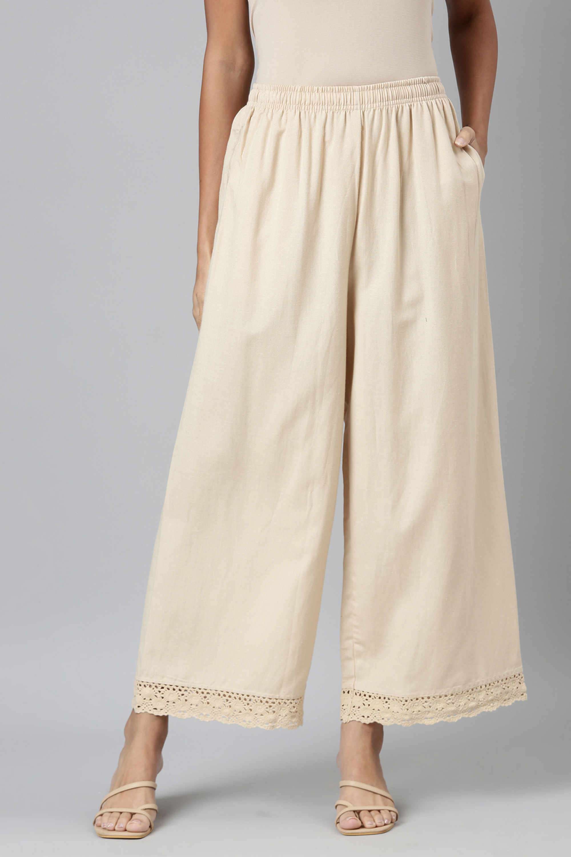 Solid-Regular-Fit-Viscose-Women-s-Ankle-Length-Palazzos