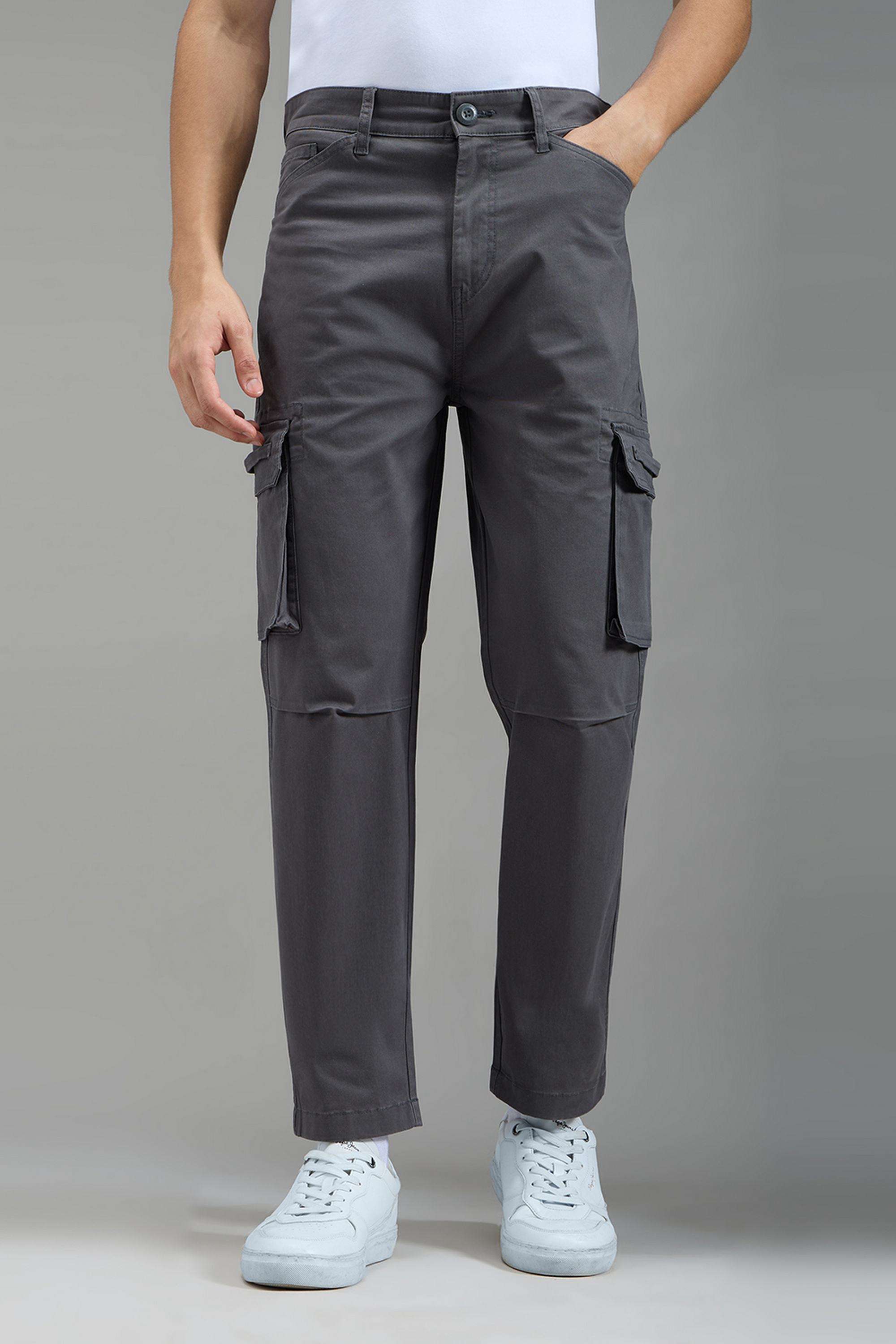 Solid-Cotton-Stretch-Regular-Fit-Men-s-Casual-Trousers