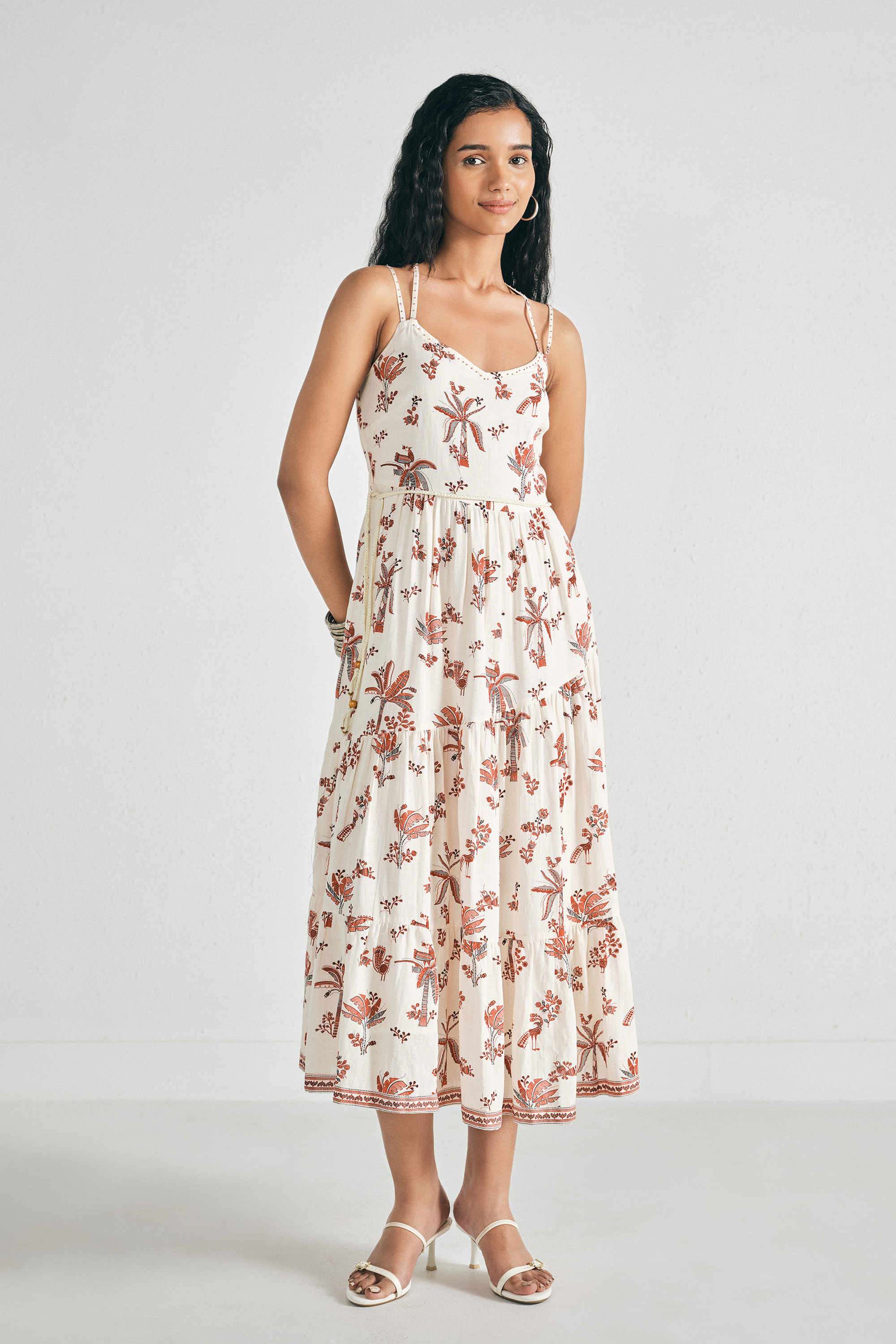Solid-Rayon-Women-s-Dress