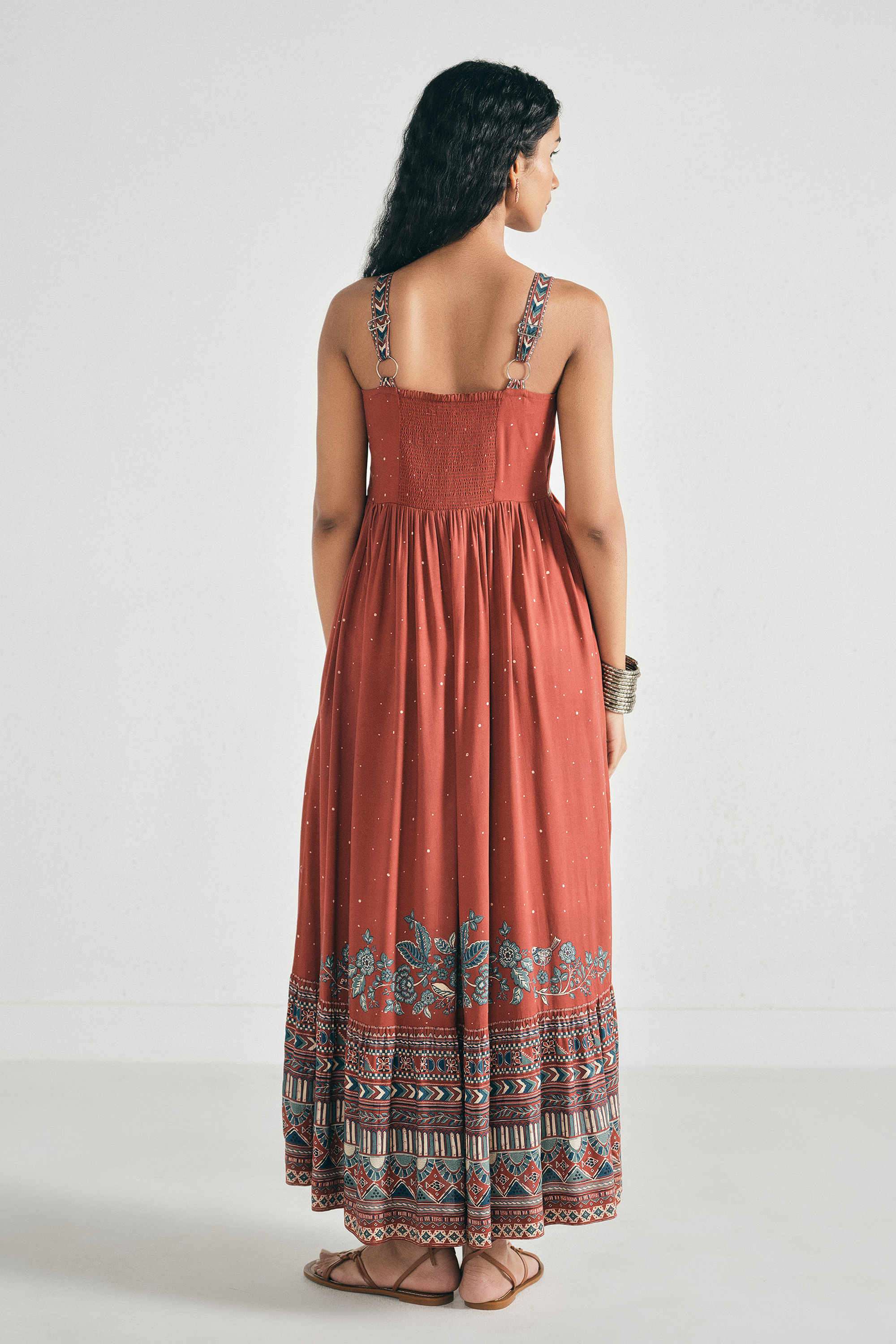 Solid-Rayon-Women-s-Gown