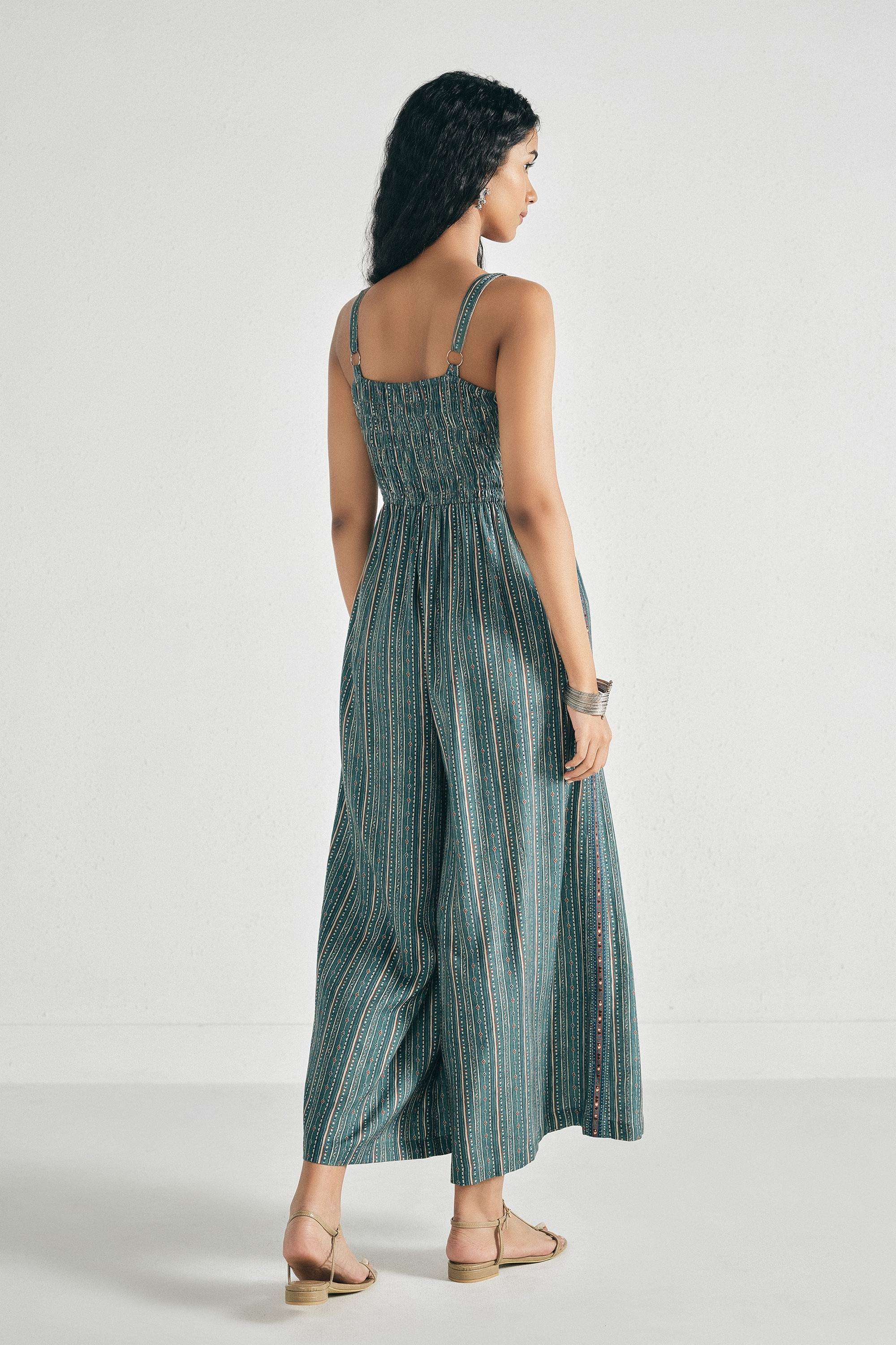 Solid-Rayon-Women-s-Jumpsuit