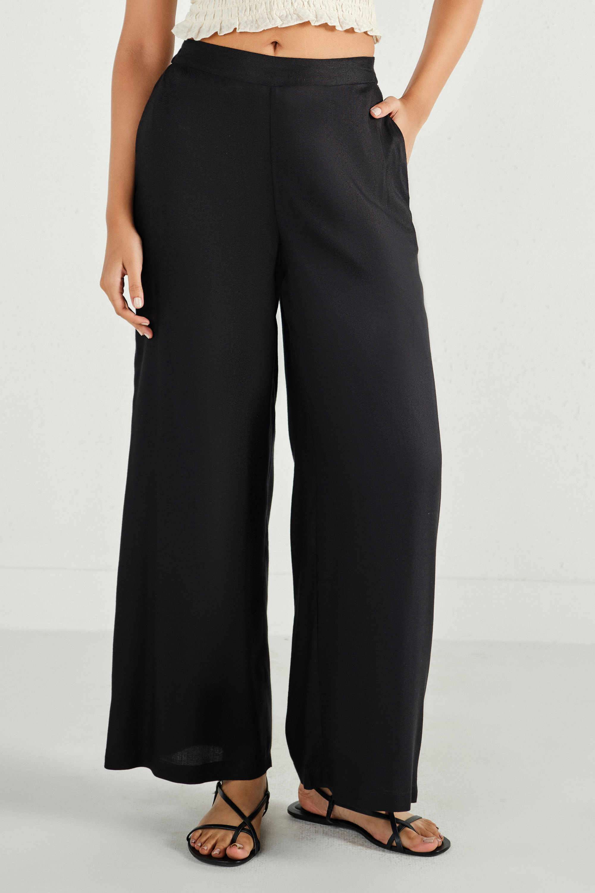 Rayon-Regular-Fit-Women-s-Pants