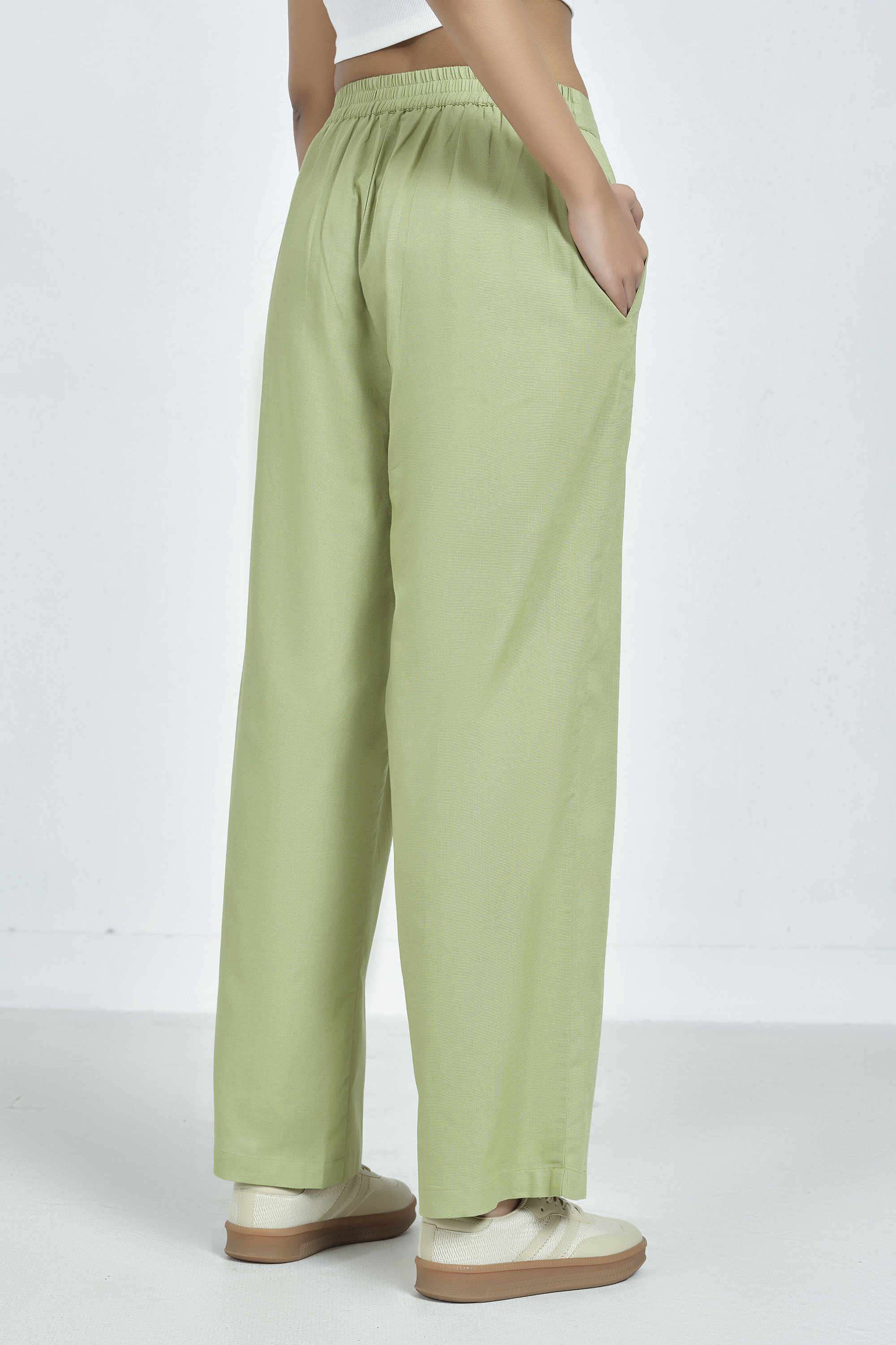 Viscose-Regular-Fit-Women-s-Pants