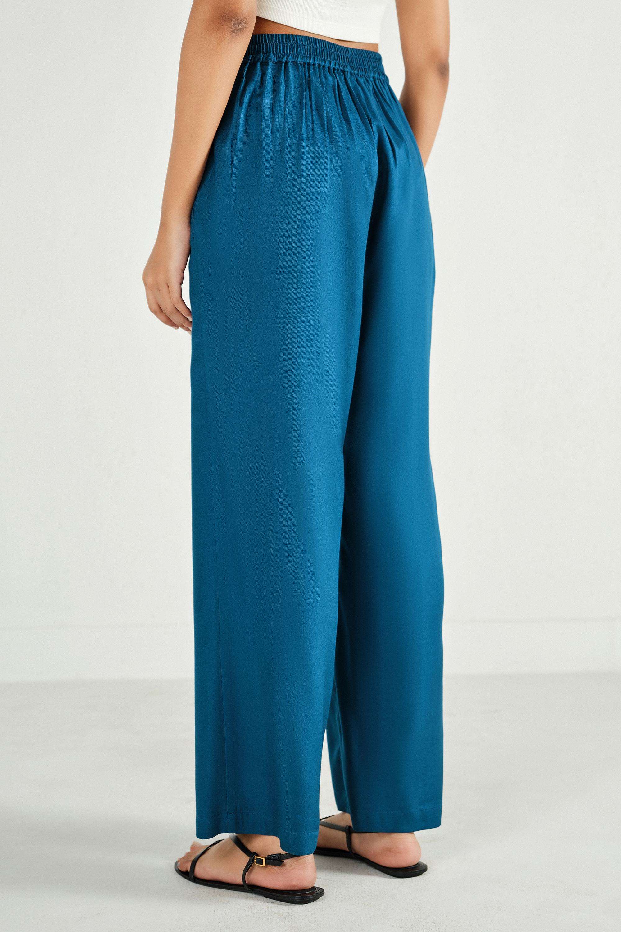 Viscose-Regular-Fit-Women-s-Pants