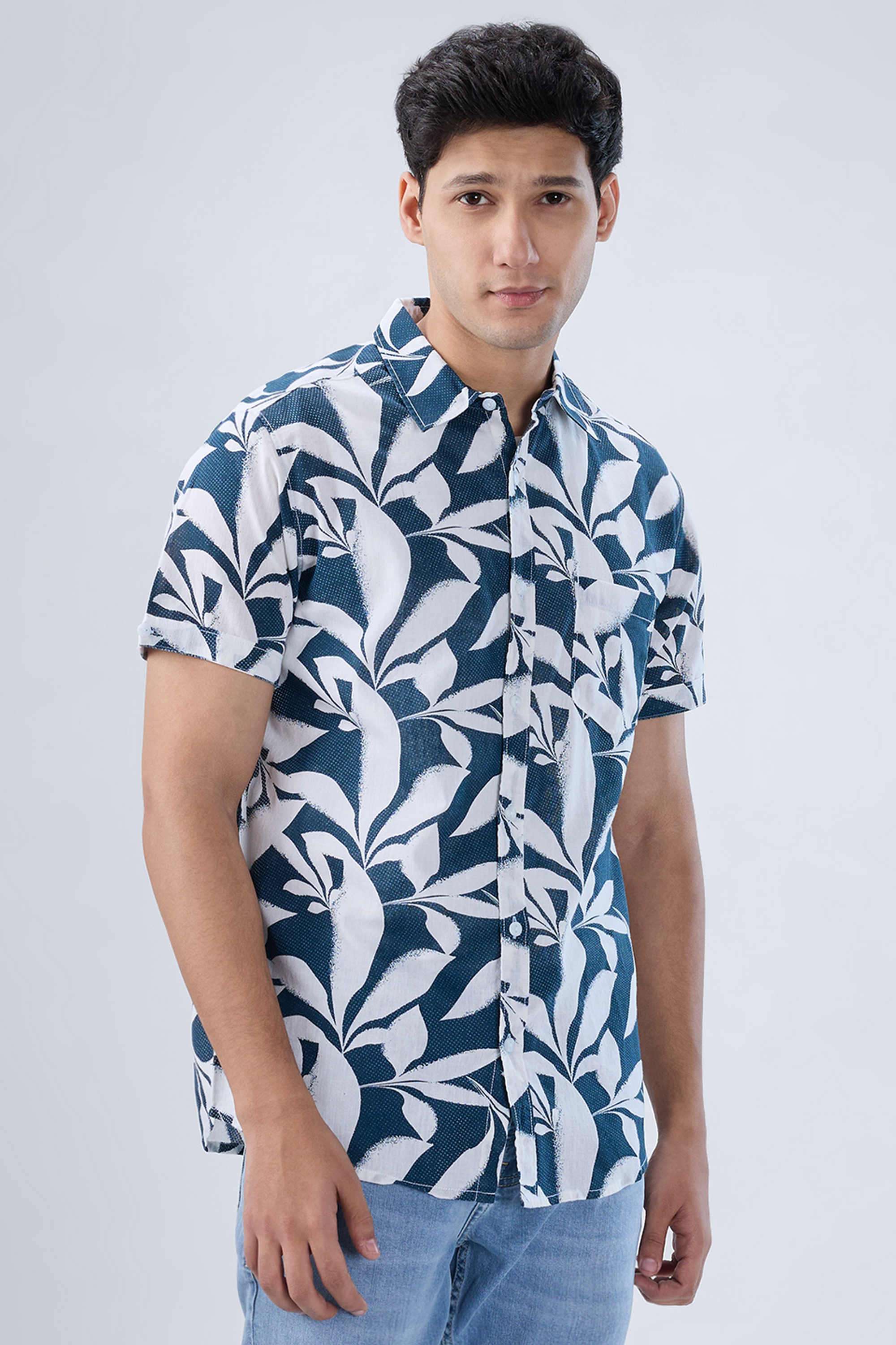 Printed-Cotton-Linen-Blend-Regular-Fit-Men-s-Shirt