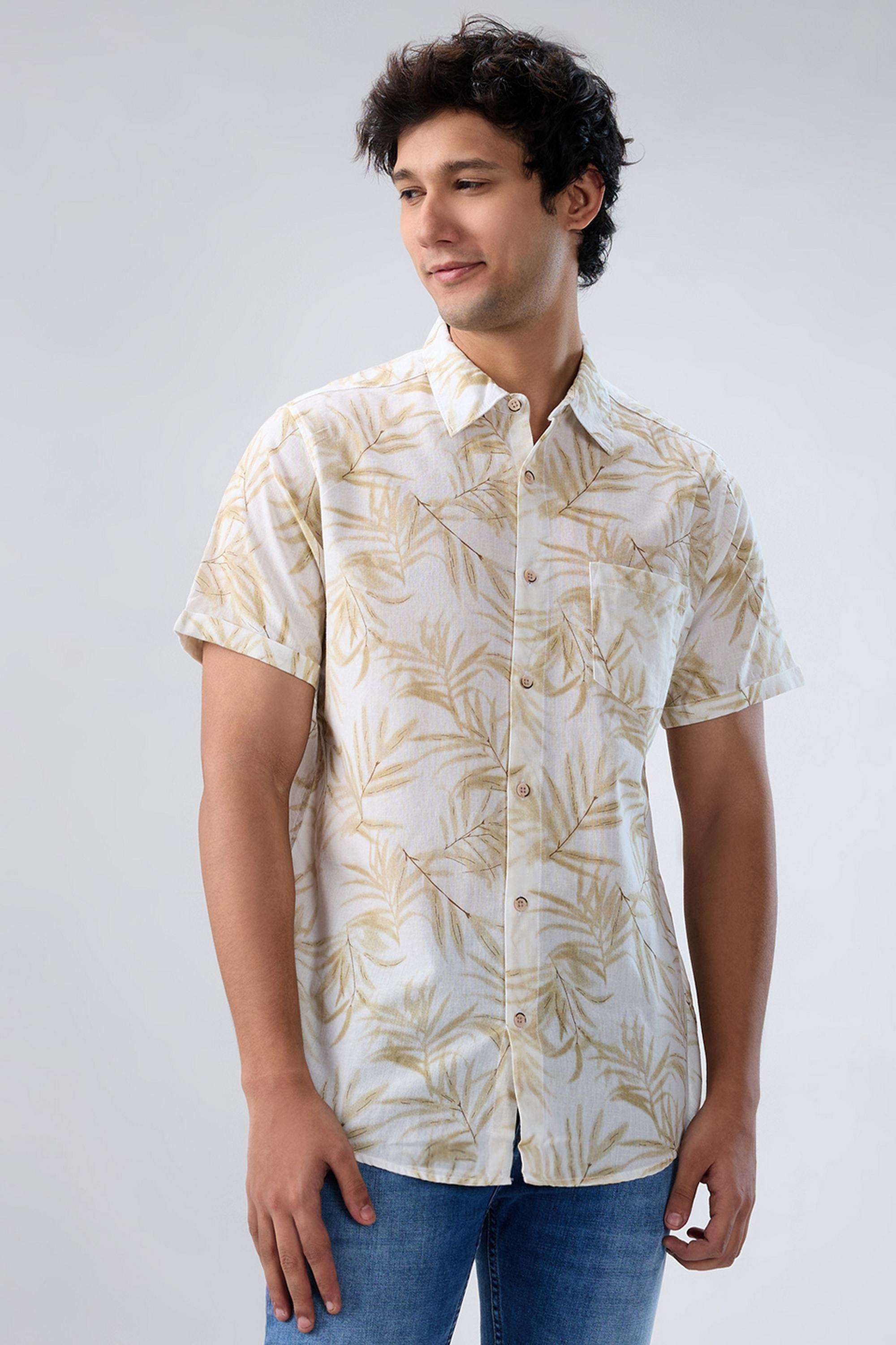 Printed-Cotton-Slim-Fit-Men-s-Shirt