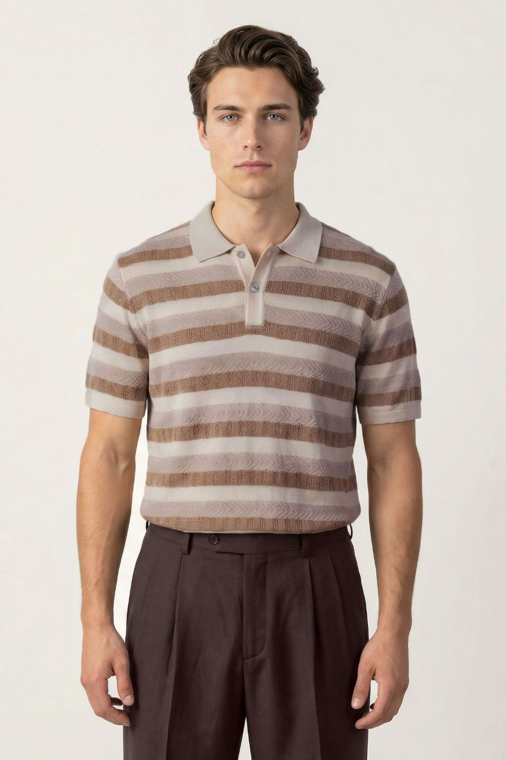 Stripes-Cotton-Collared-Men-s-T-Shirt