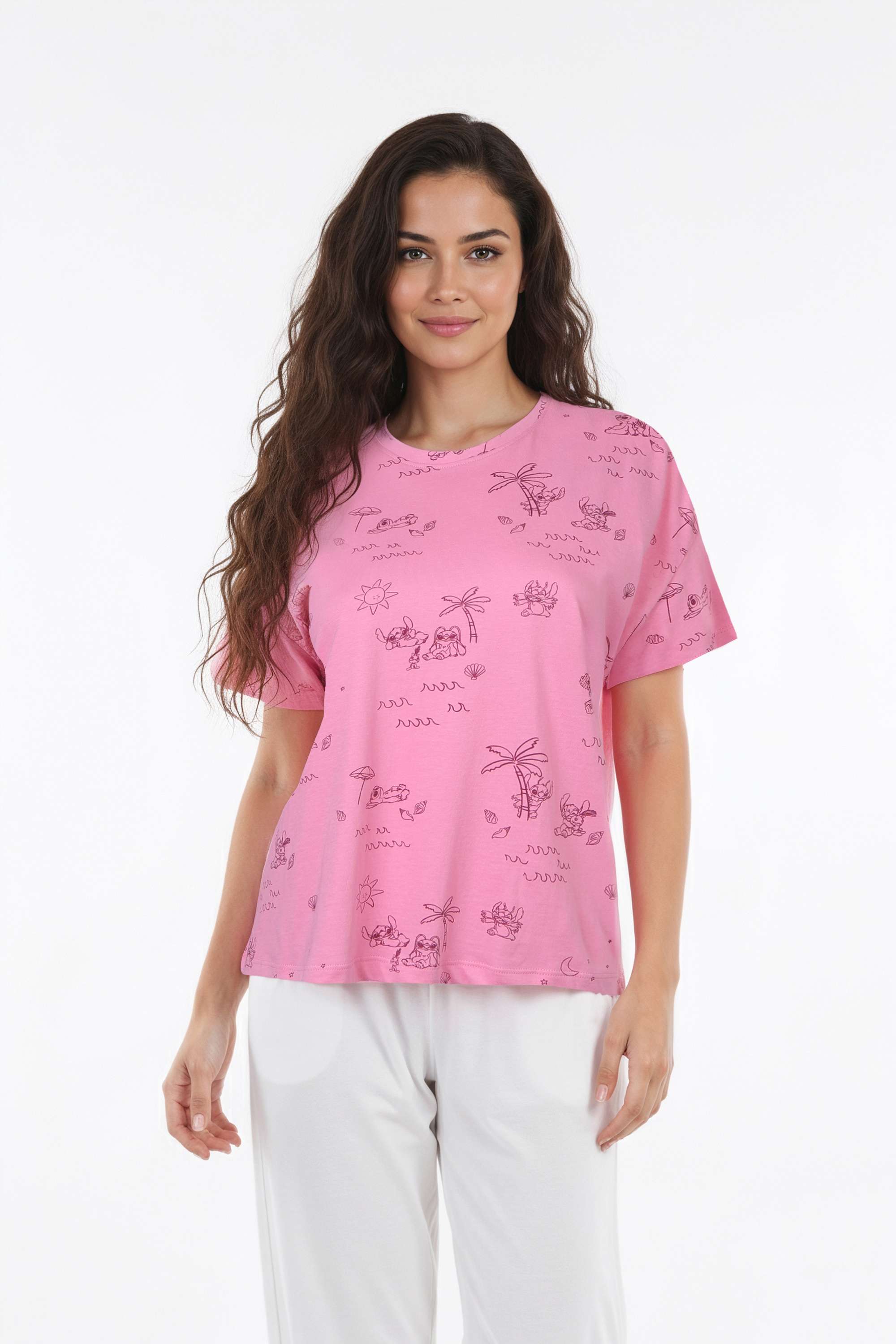 Printed-Cotton-Round-Neck-Women-s-T-Shirt