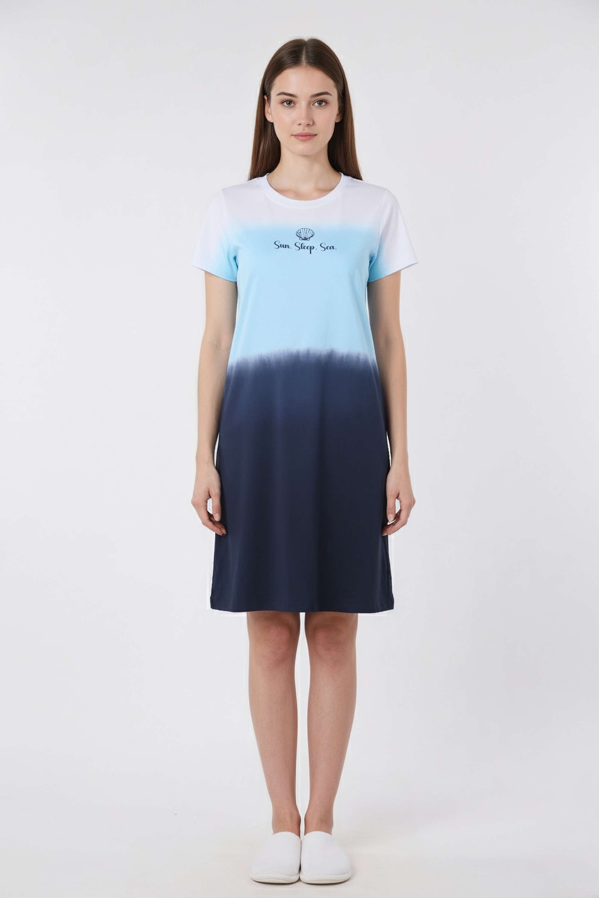 Half-Sleeves-Regular-Fit-Cotton-Women-s-Night-Dress