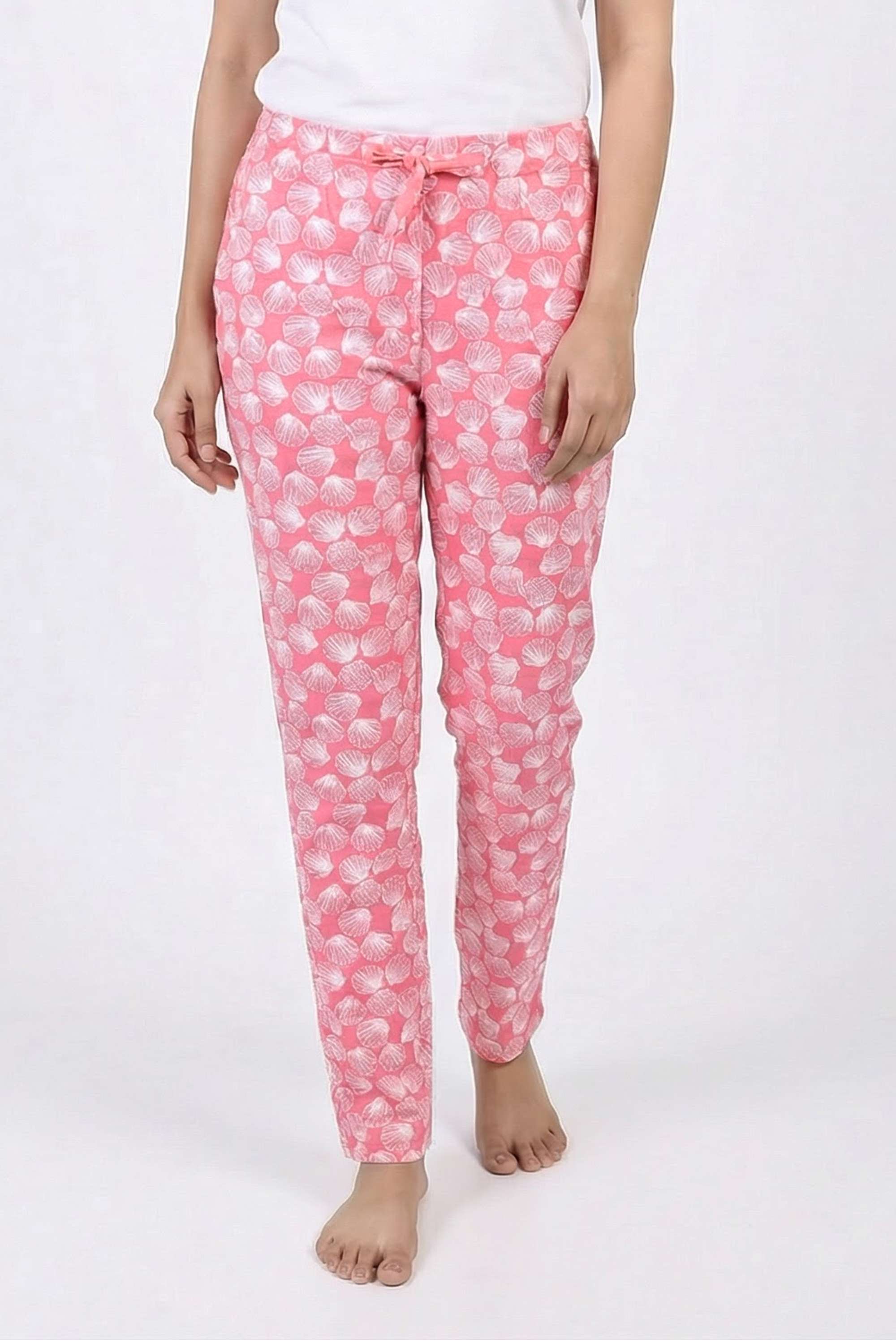 Printed-Regular-Fit-Cotton-Women-s-Casual-Wear-Pyjamas