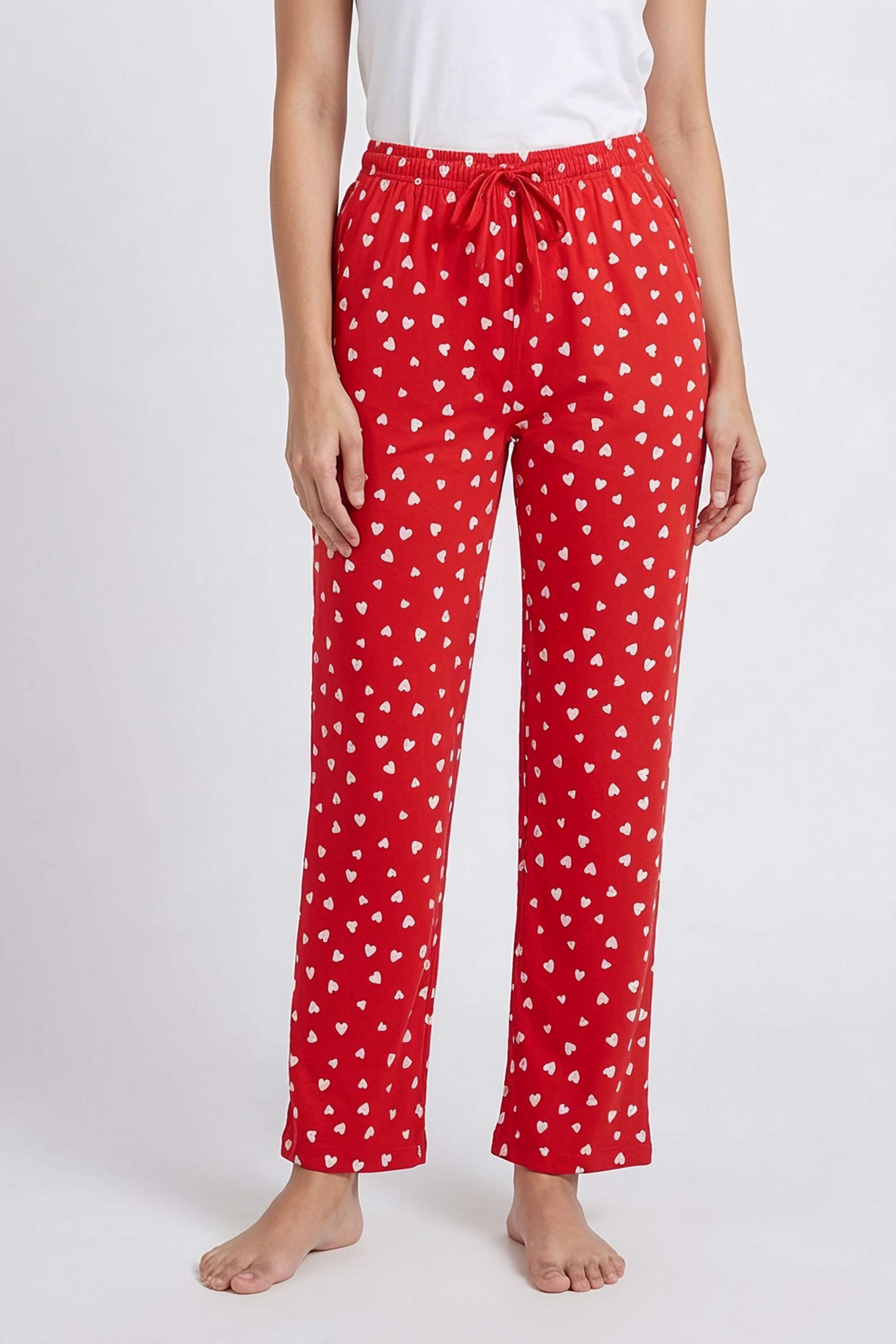 Printed-Regular-Fit-Cotton-Women-Casual-Wear-Pyjamas