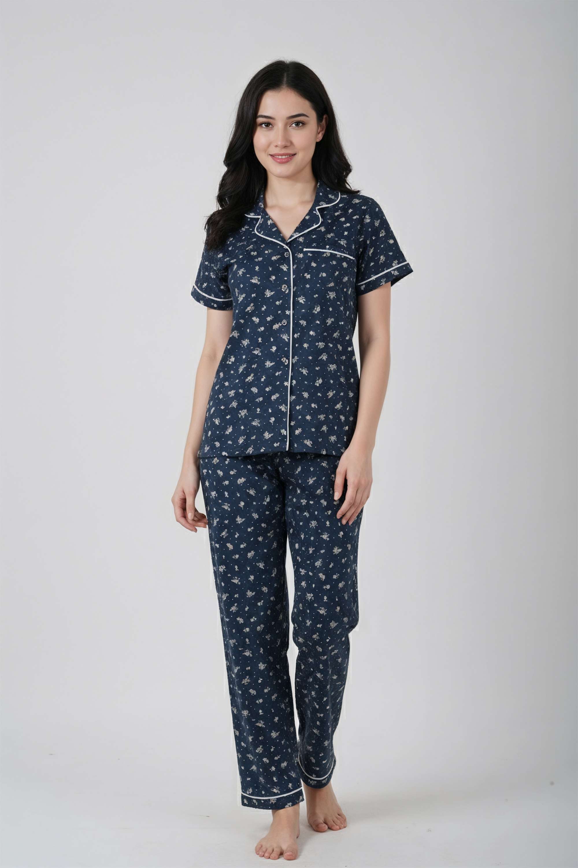 Half-Sleeves-Regular-Fit-Cotton-Women-s-Co-Ord-Set