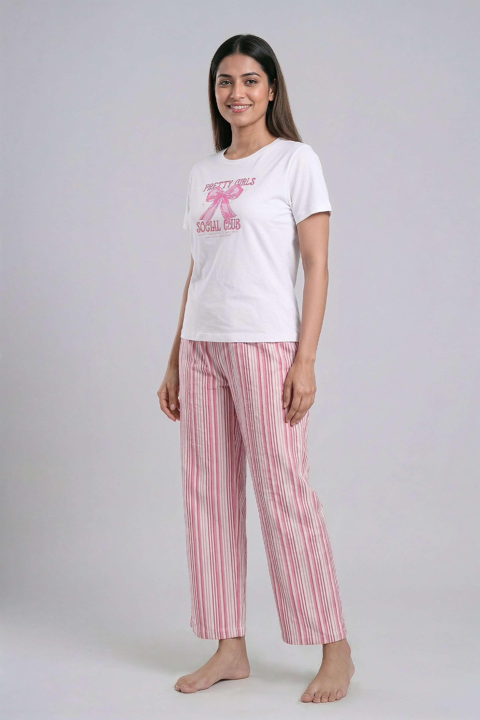Printed-Round-Neck-Cotton-Women-s-Co-Ord-Set
