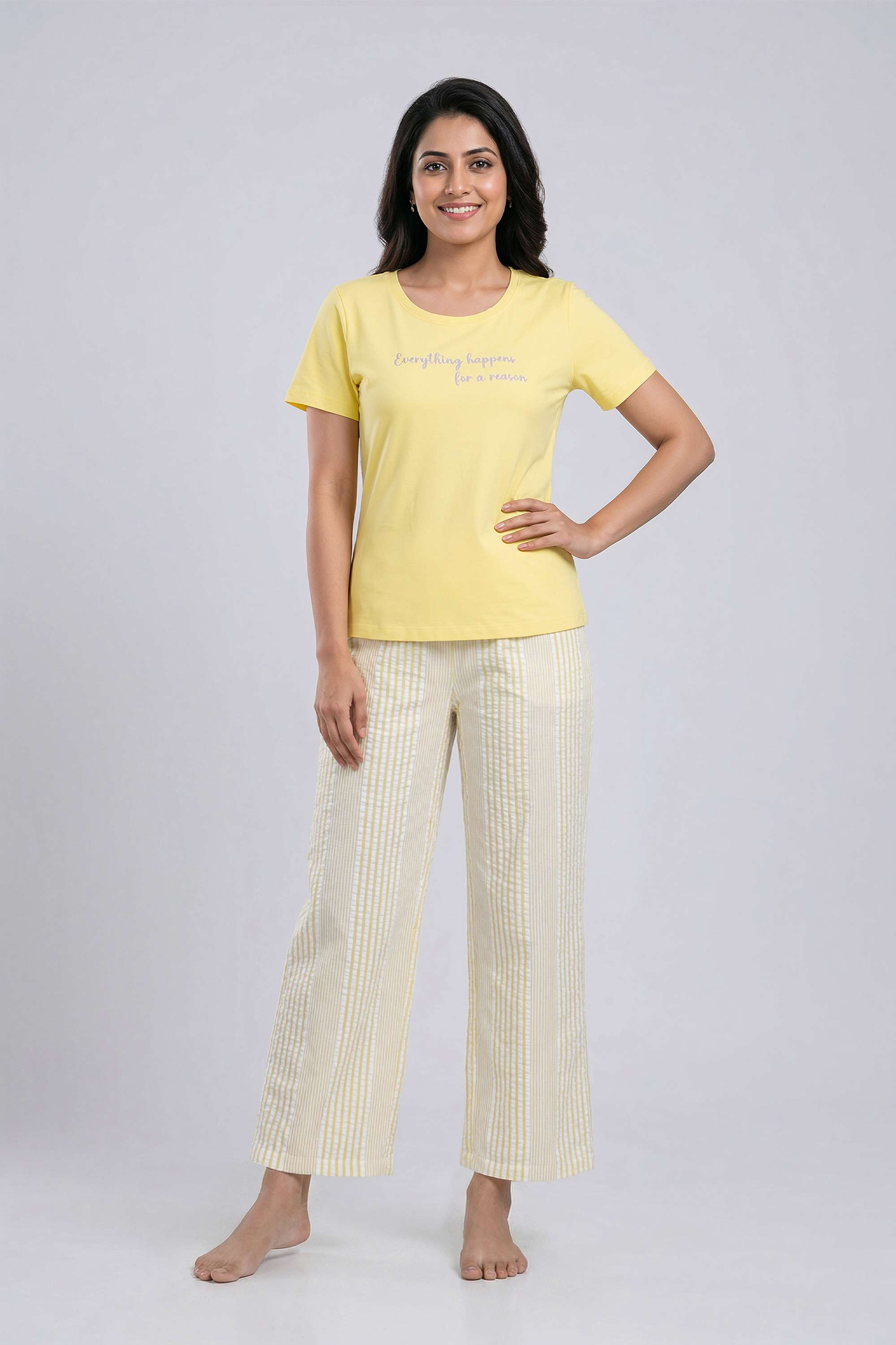 Printed-Round-Neck-Cotton-Women-s-Co-Ord-Set