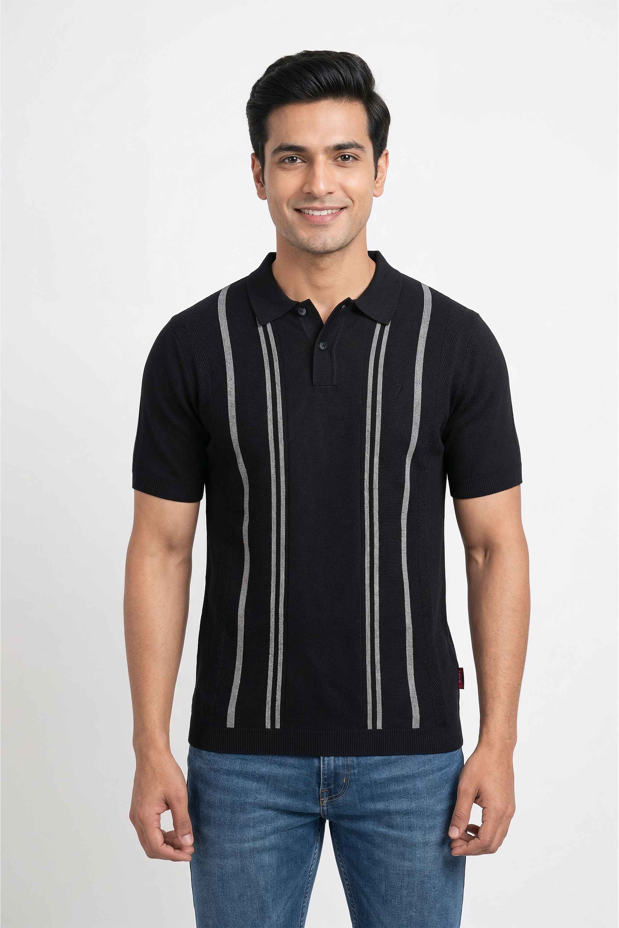Stripes-Cotton-Regular-Fit-Men-T-Shirt
