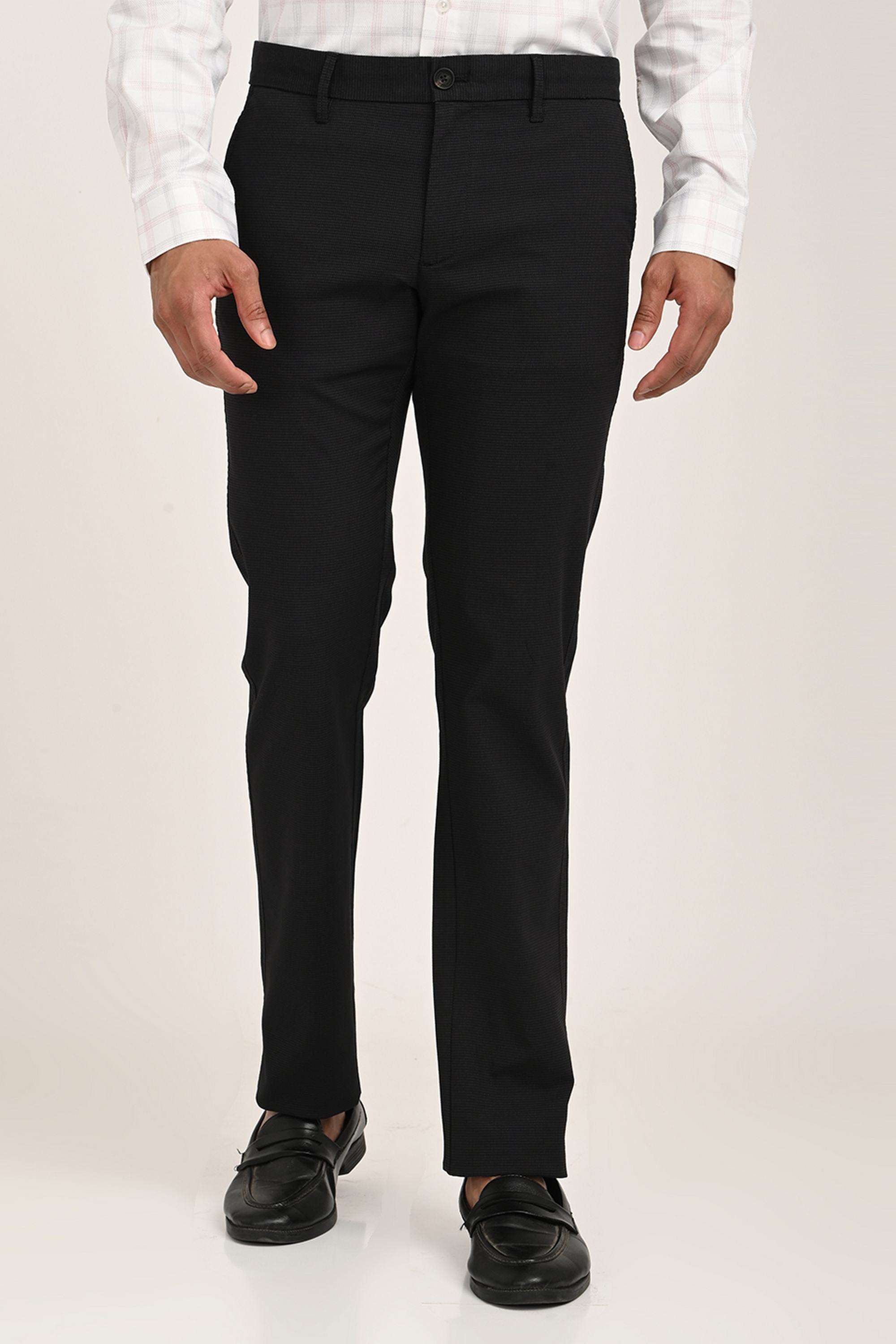 Solid-Cotton-Regular-Fit-Men-s-Casual-Trousers