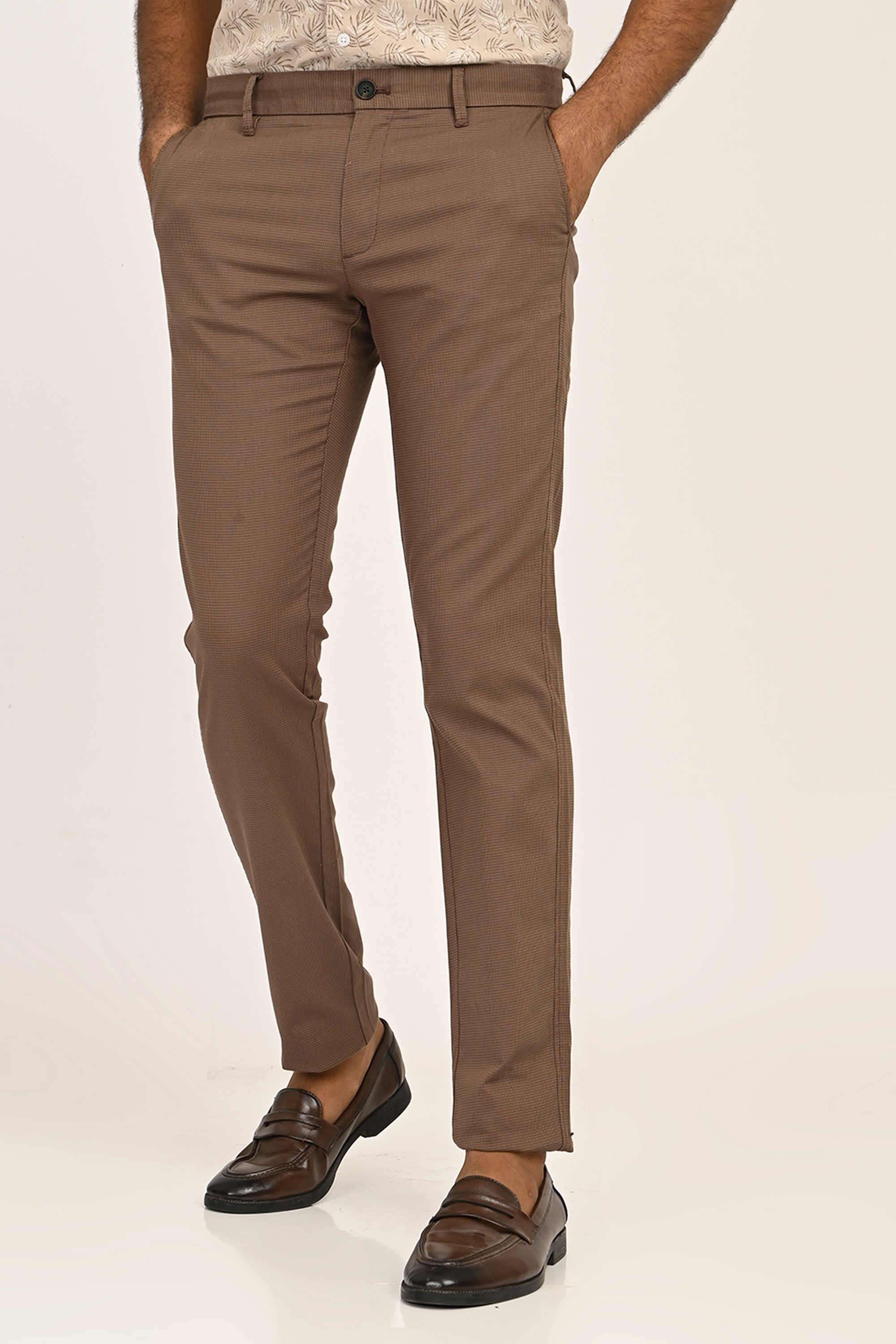 Solid-Cotton-Regular-Fit-Men-s-Casual-Trousers