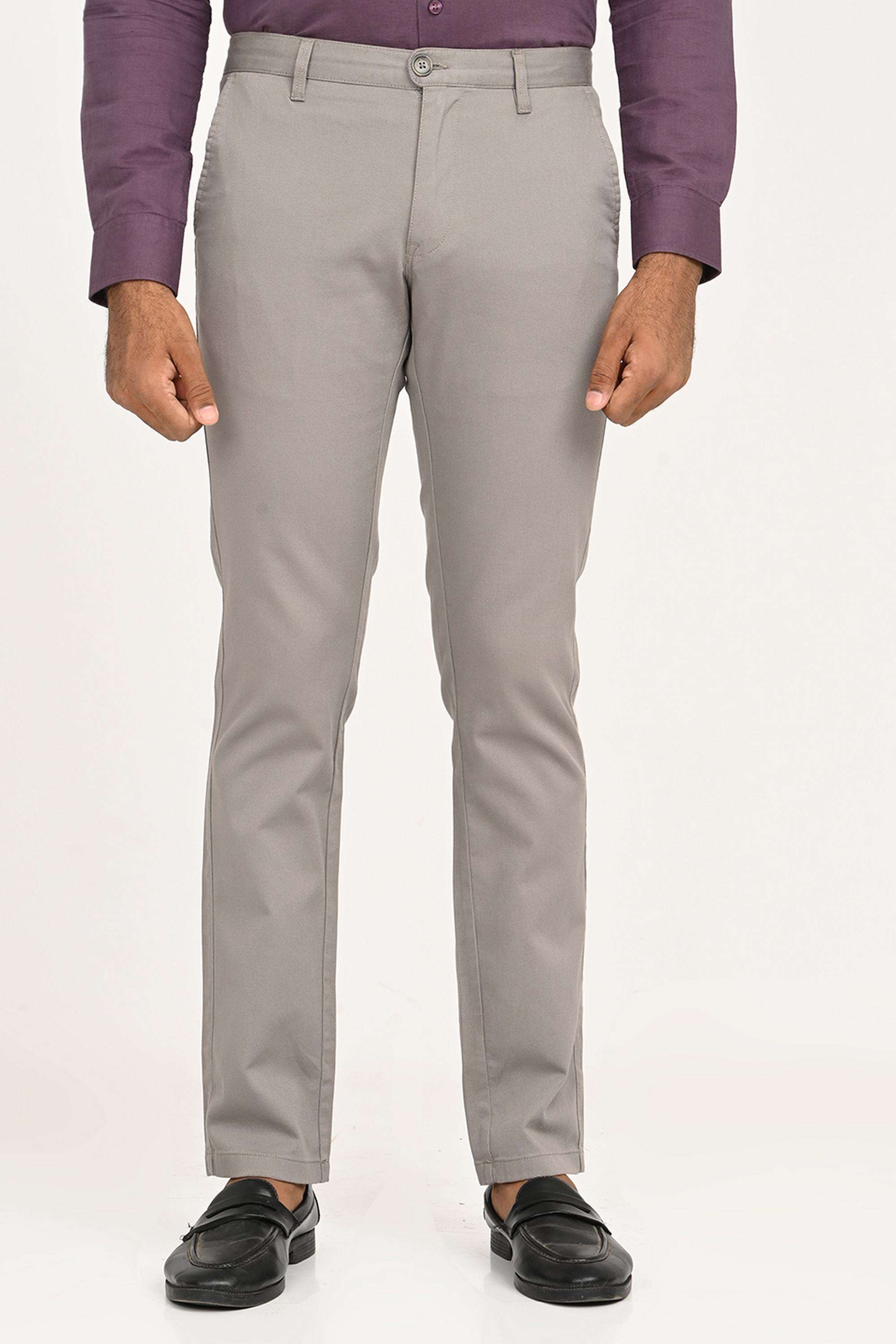 Solid-Cotton-Regular-Fit-Men-s-Casual-Trousers