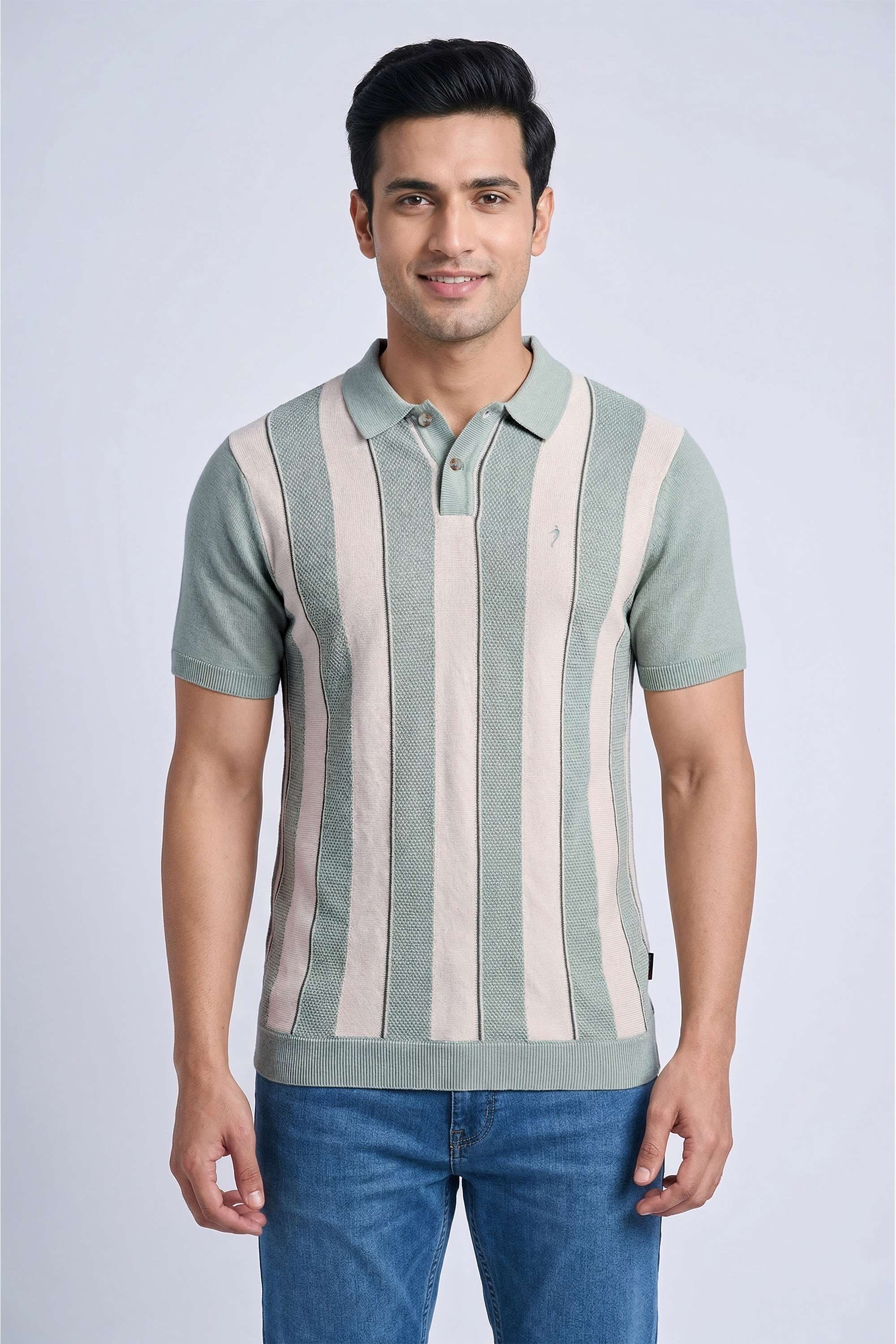 Stripes-Cotton-Regular-Fit-Men-T-Shirt