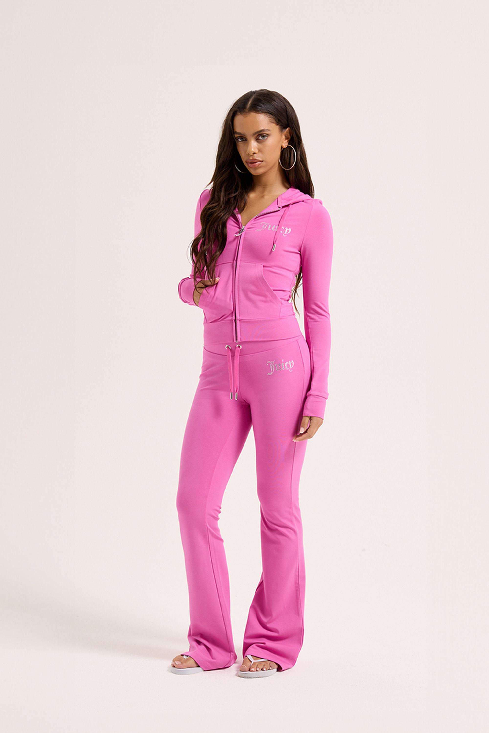 juicy couture Low Rise Cotton Relaxed Fit Women's Track Pants-picture-25