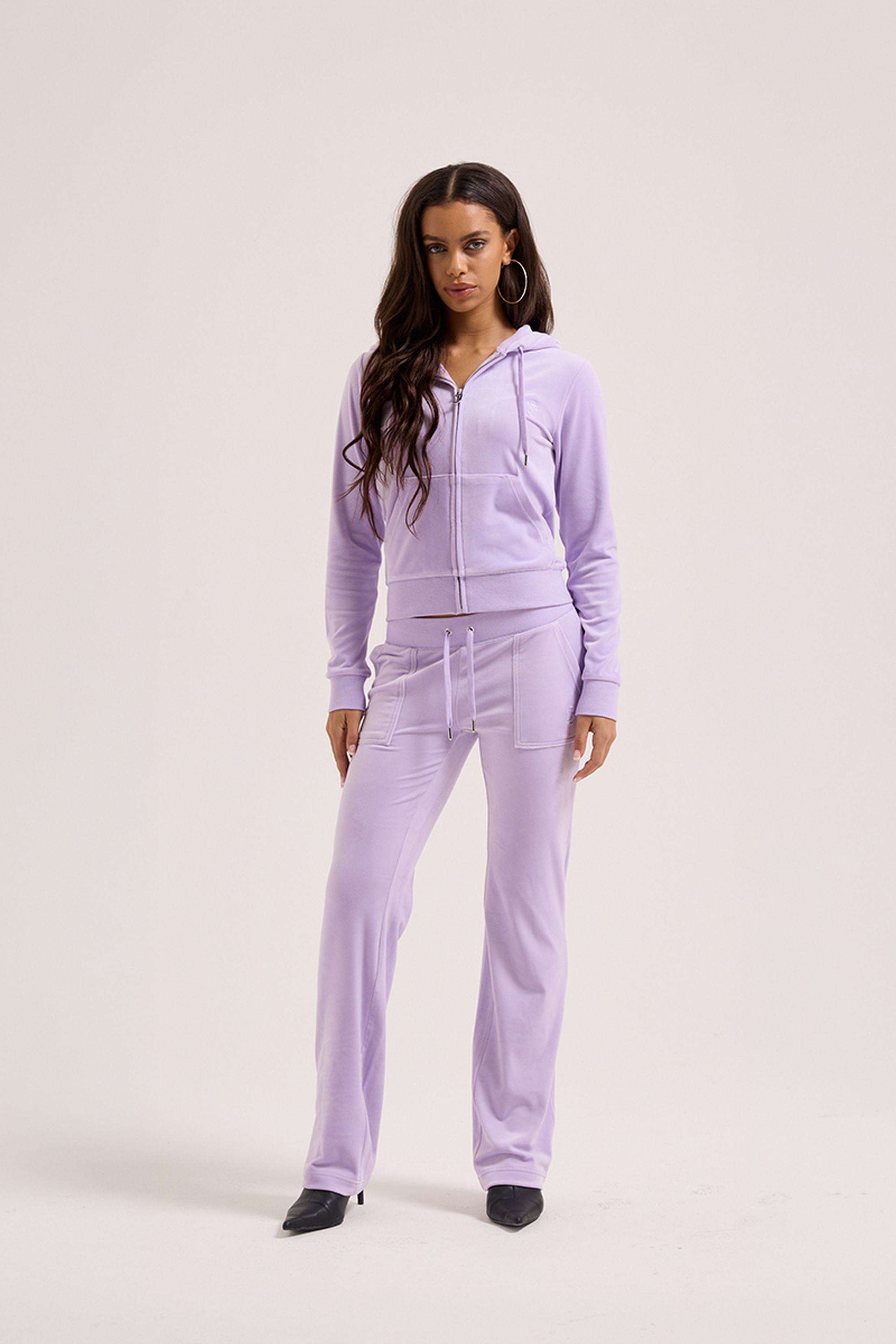 juicy couture Mid Rise Cotton Straight Fit Women's Track Pants-picture-16