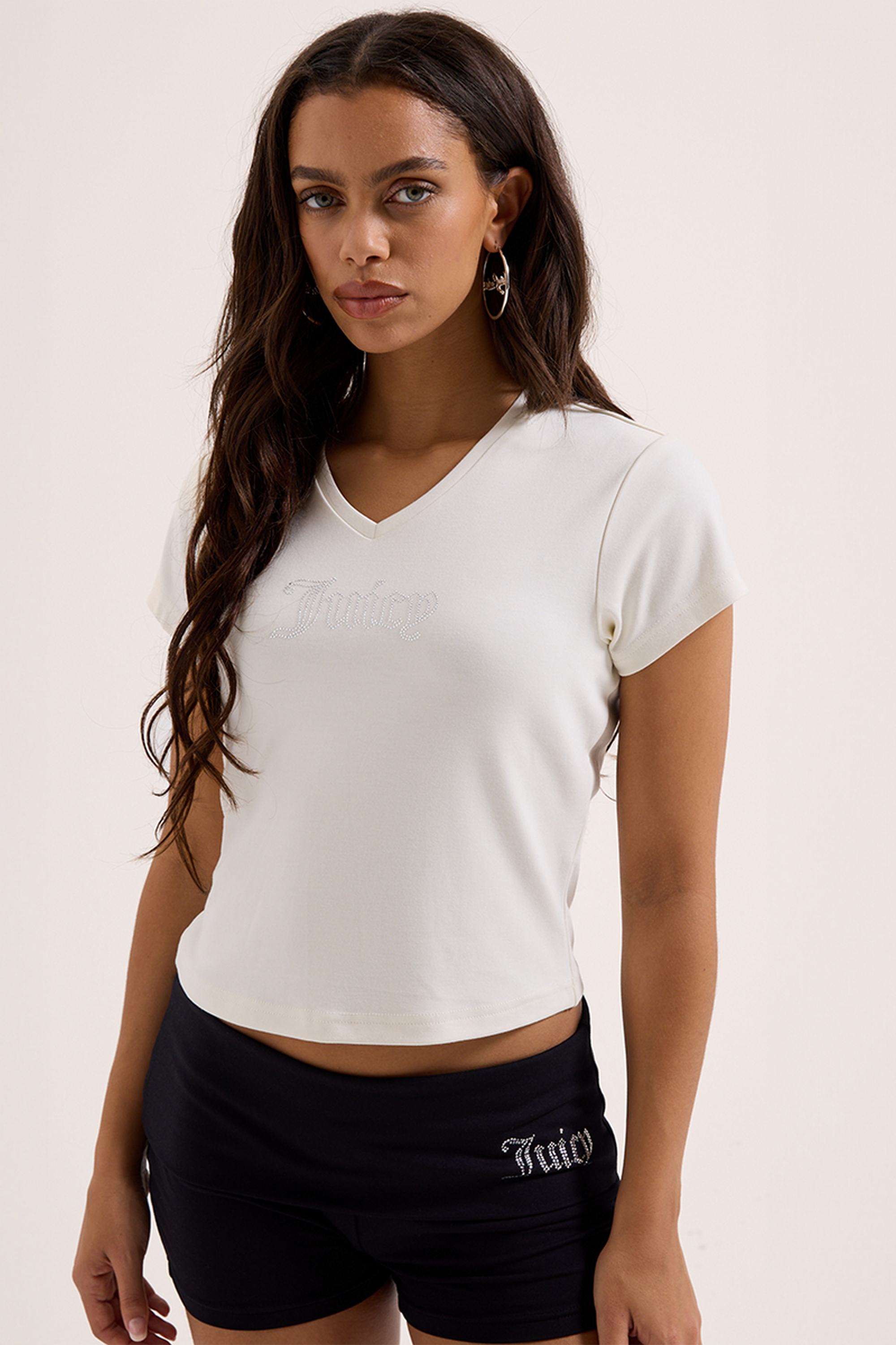 Solid-Cotton-Women-s-T-Shirt