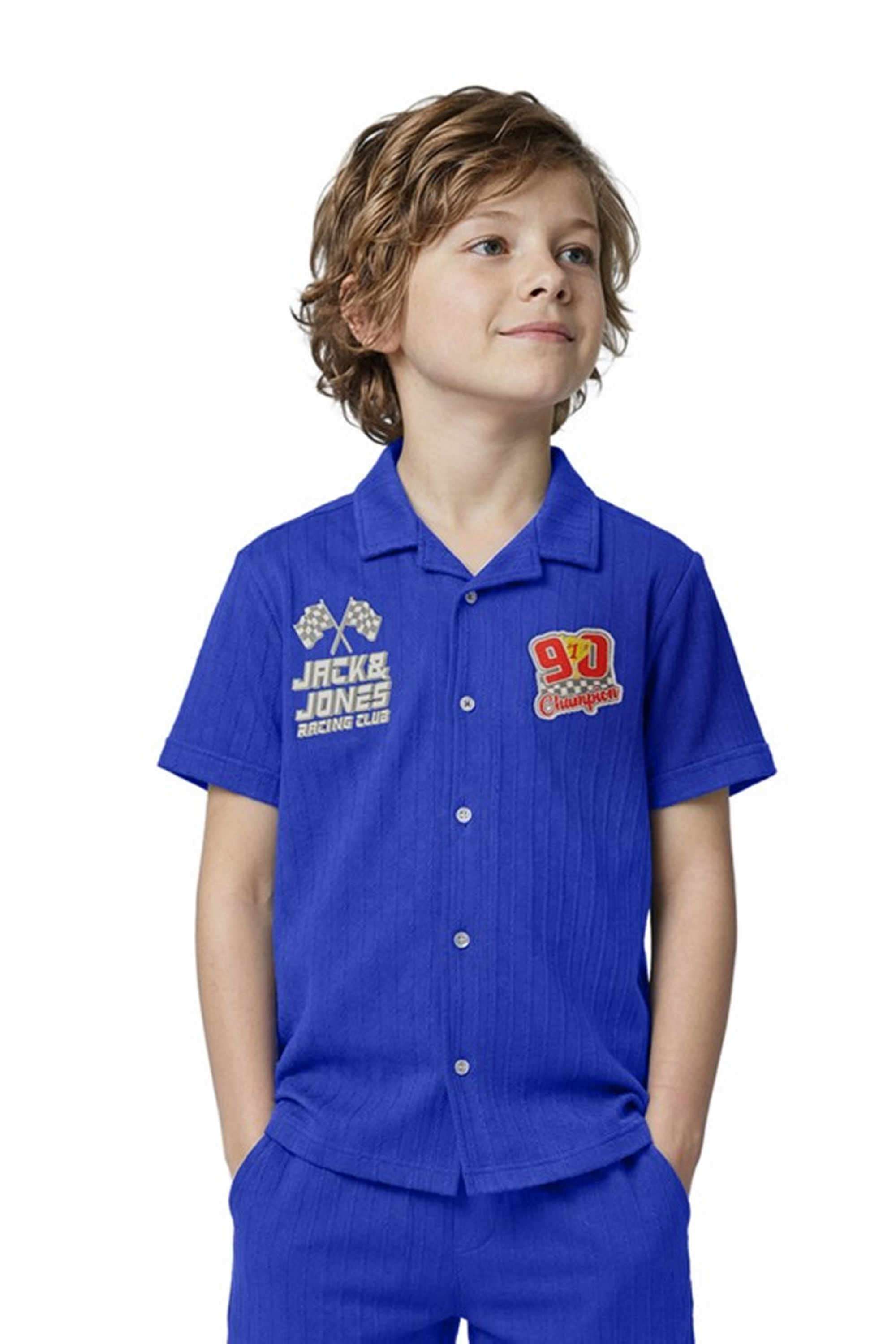 Placement-Print-Cotton-Resort-Collar-Boys-Shirt