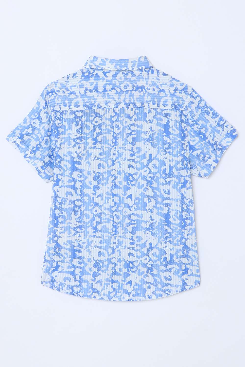 Abstract-Blended-Fabric-Collared-Boys-Shirt