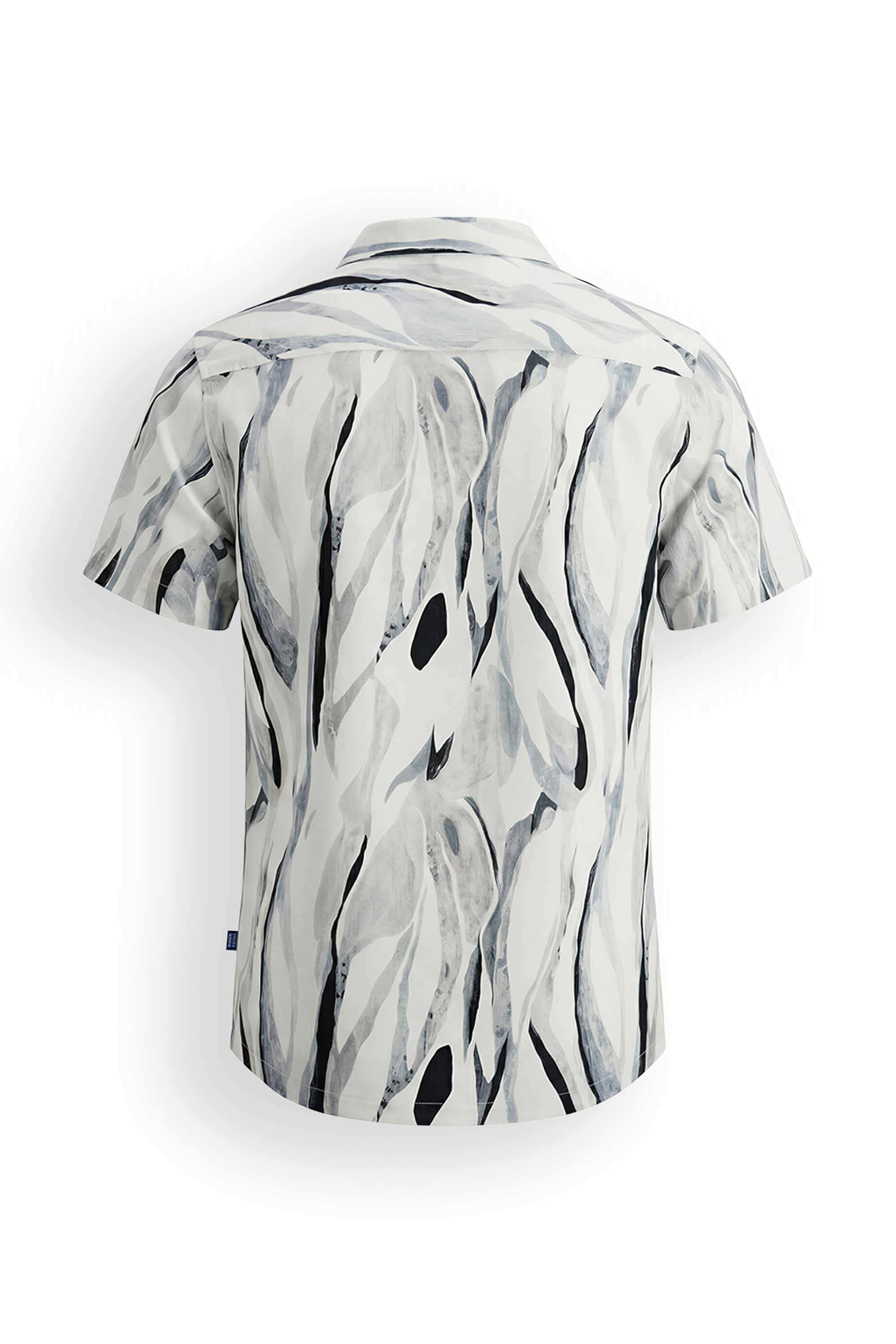 Abstract-Blended-Fabric-Collared-Boys-Shirt