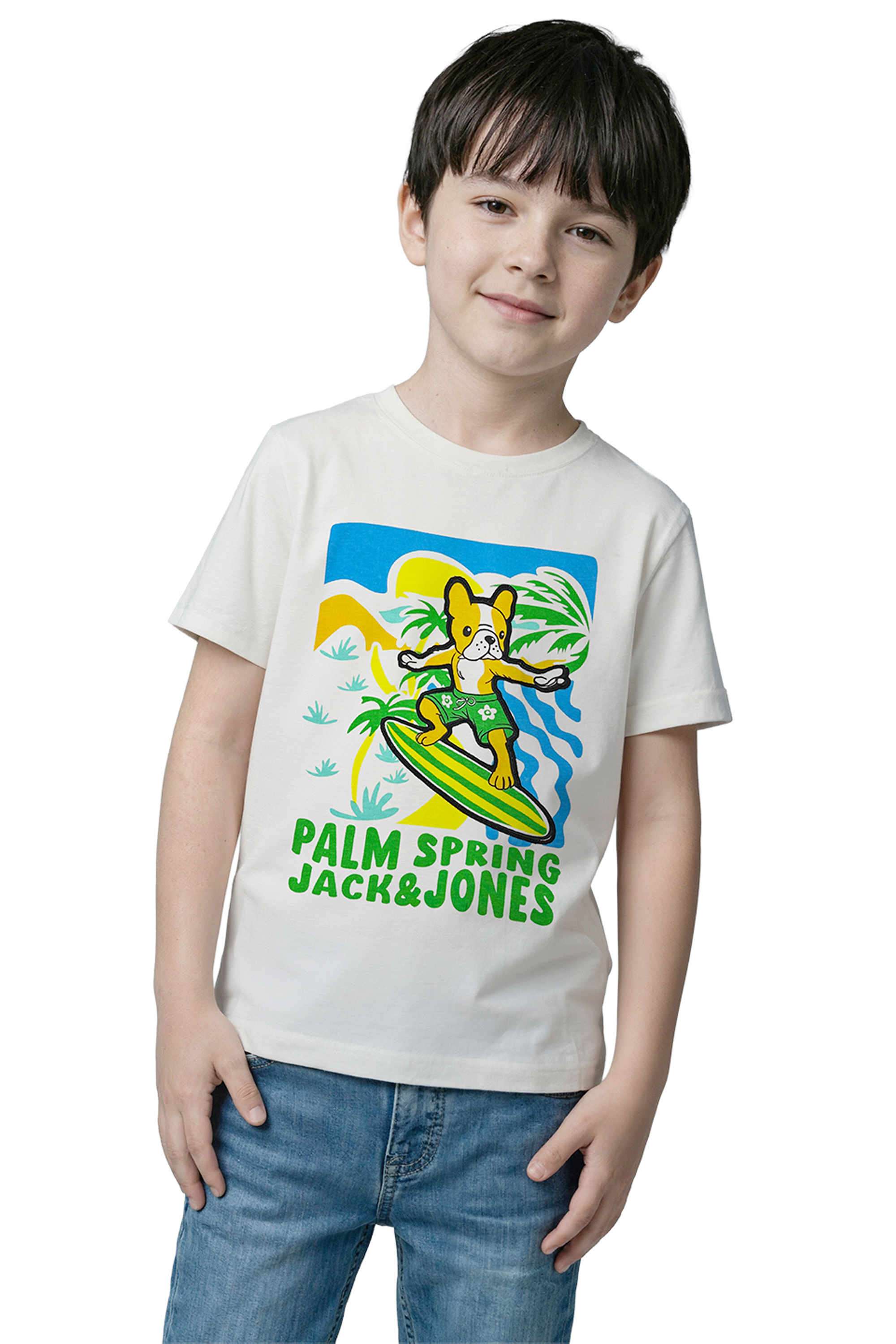 Graphic-Print-Cotton-Round-Neck-Boys-T-Shirt