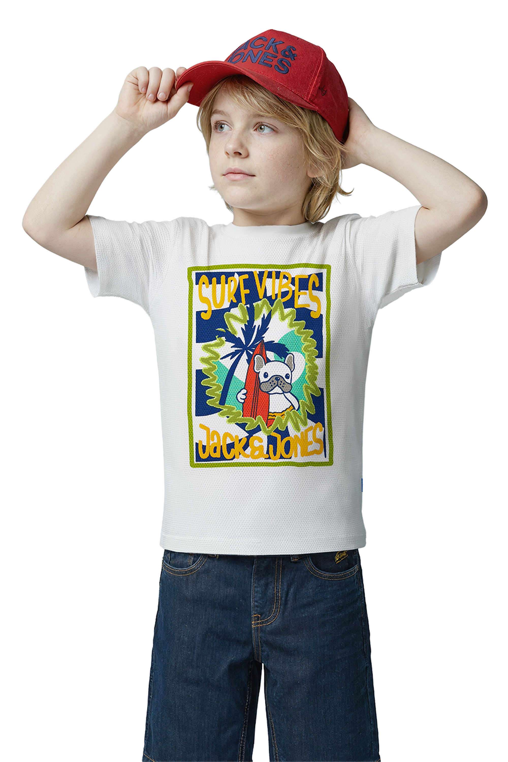 Graphic-Print-Cotton-Round-Neck-Boys-T-Shirt