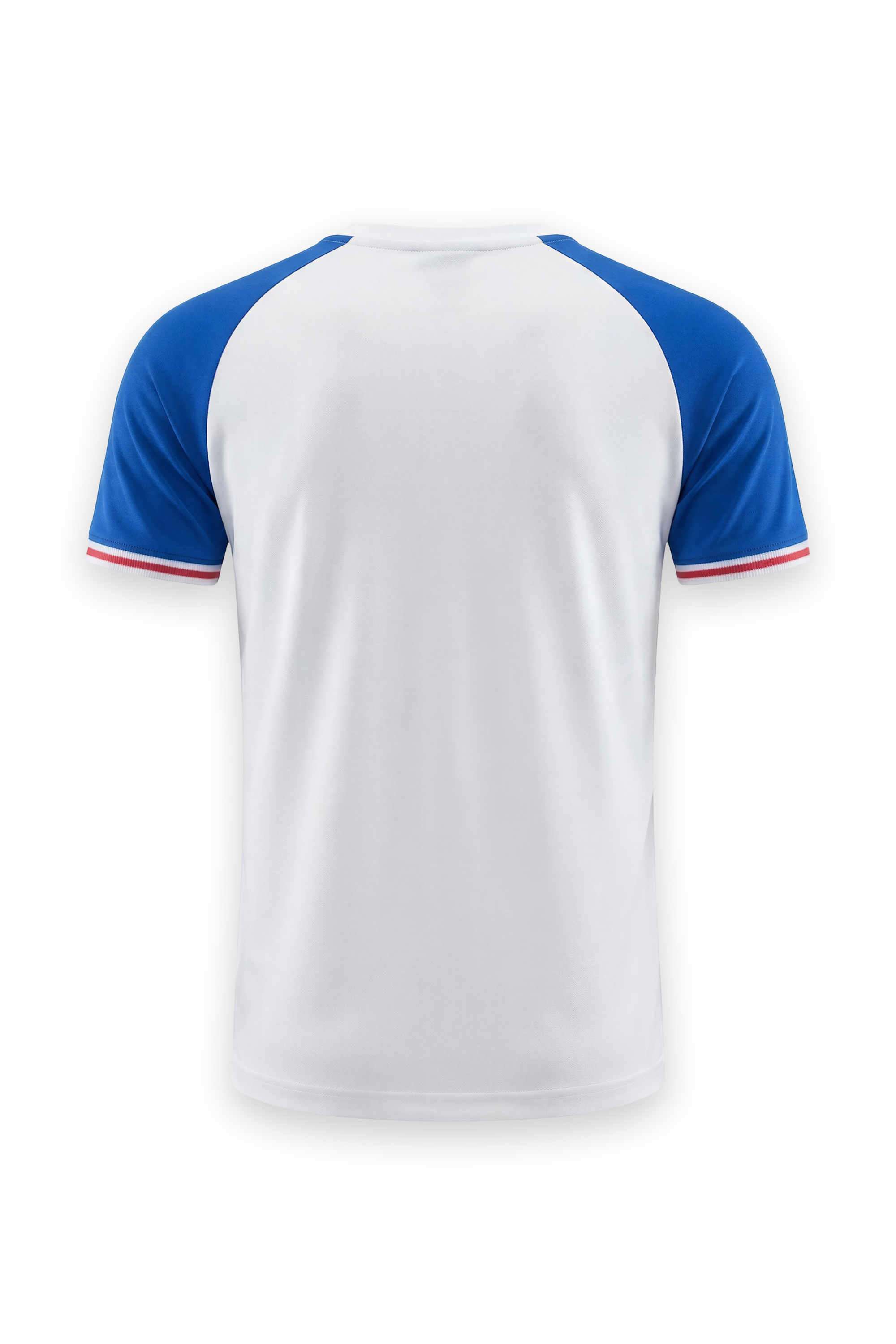 Color-Block-Blended-Fabric-Round-Neck-Boys-T-Shirt