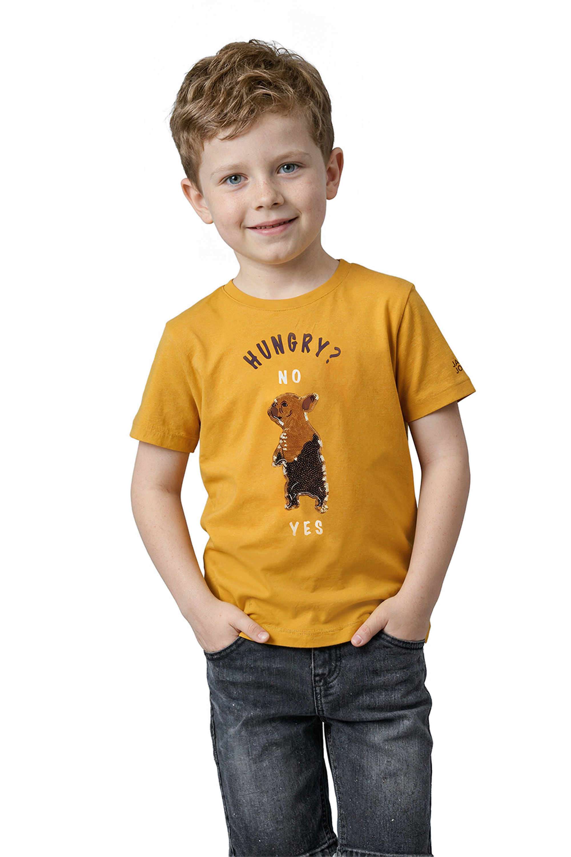 Embellished-Cotton-Round-Neck-Boys-T-Shirt