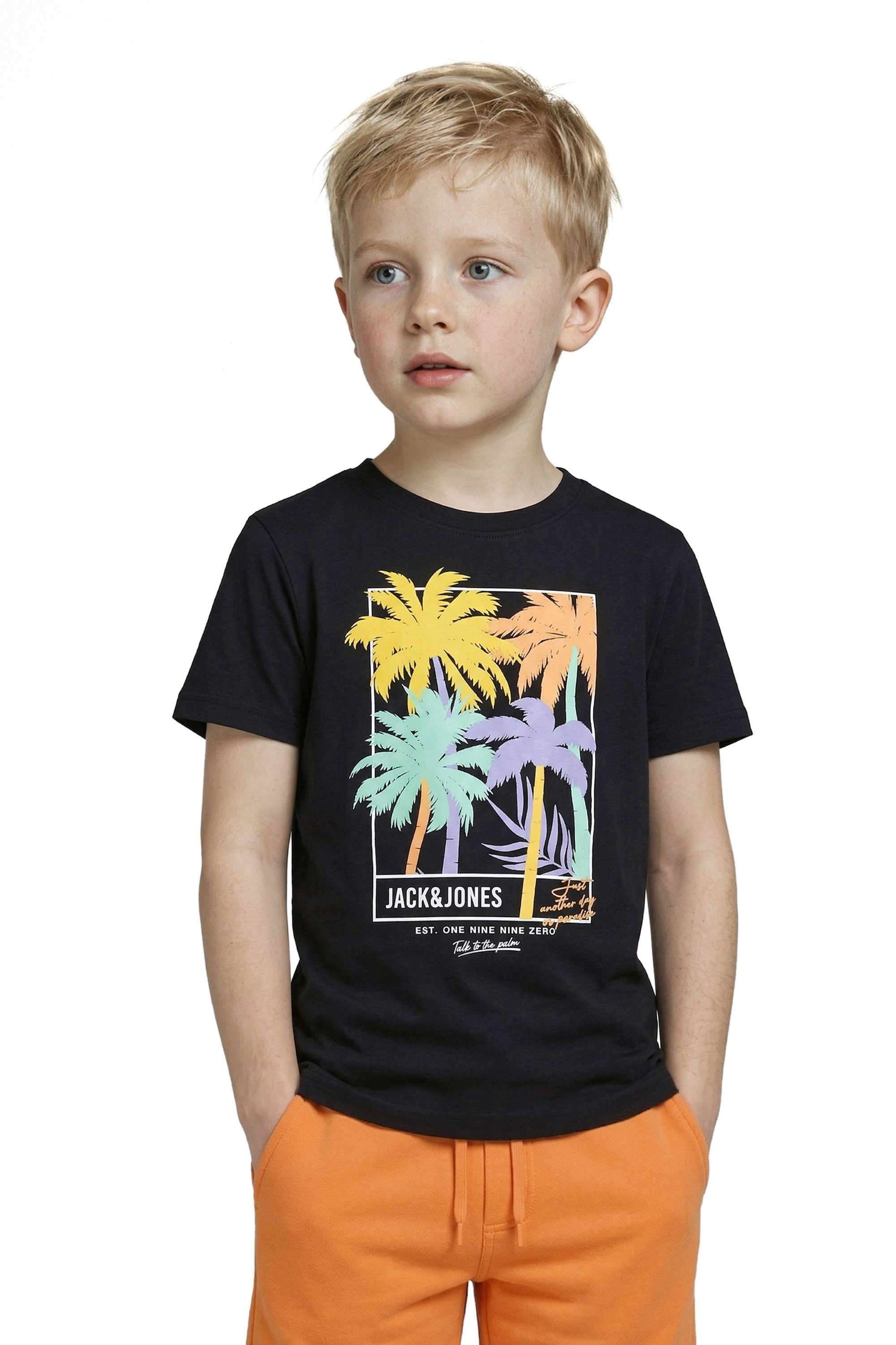 Graphic-Print-Cotton-Round-Neck-Boys-T-Shirt