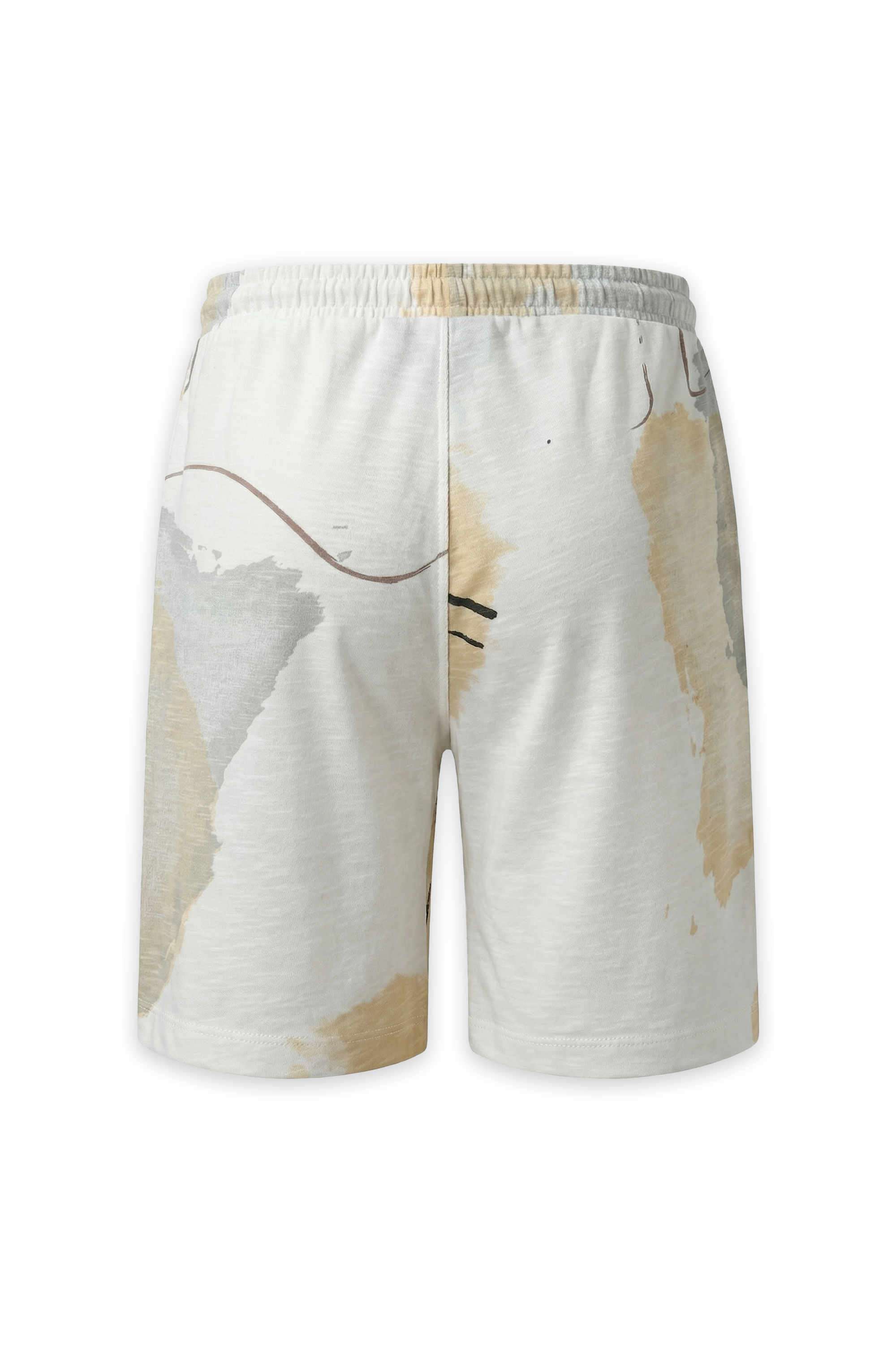 Abstract-Blended-Fabric-Regular-Fit-Boys-Shorts