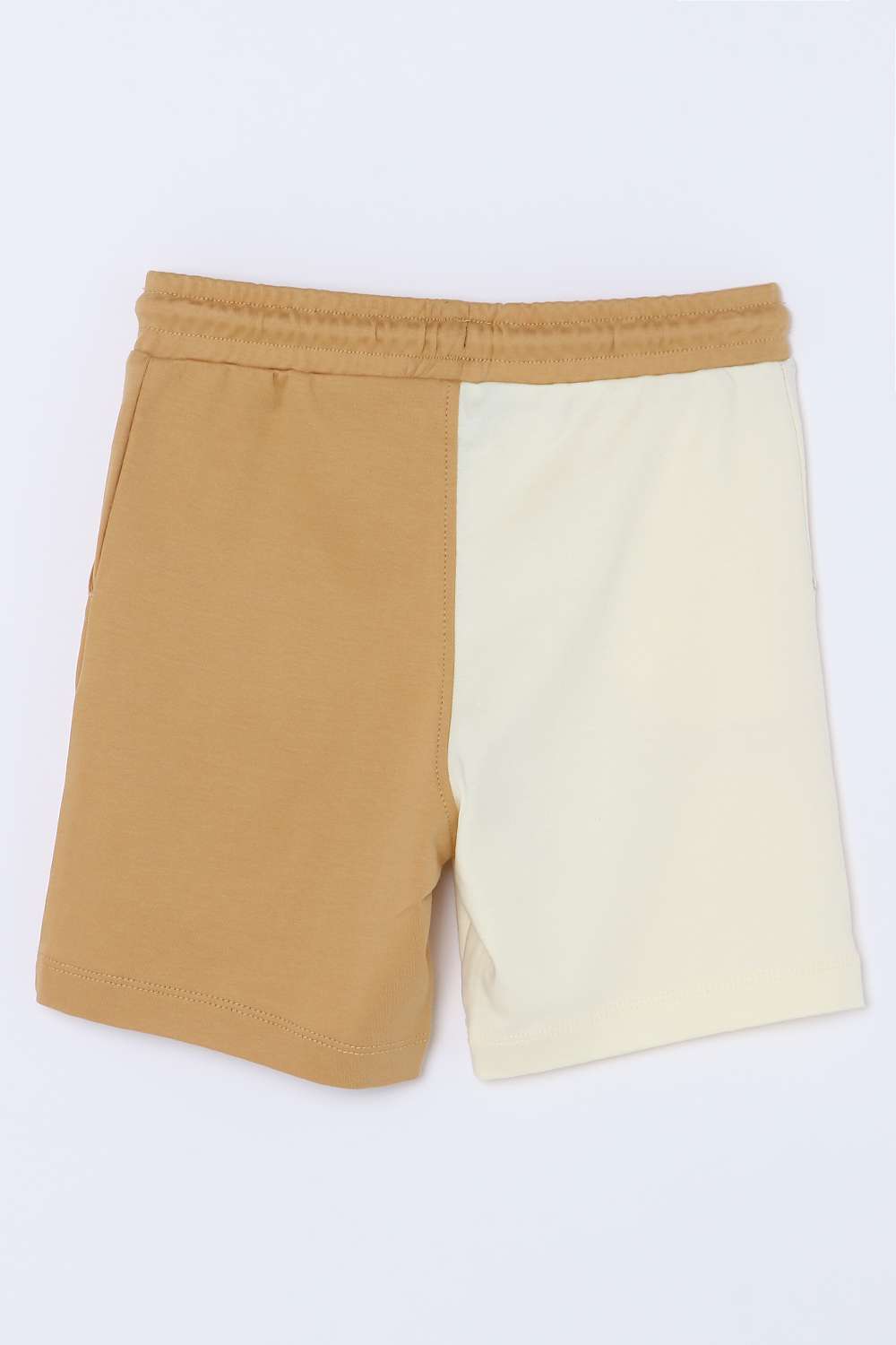 Color-Block-Blended-Fabric-Regular-Fit-Boys-Shorts