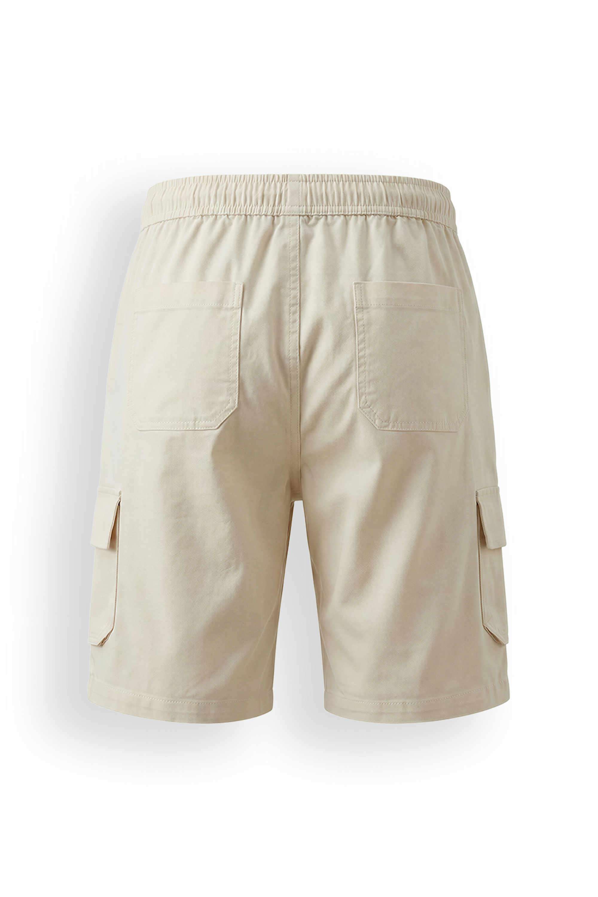 Solid-Blended-Fabric-Regular-Fit-Boys-Shorts