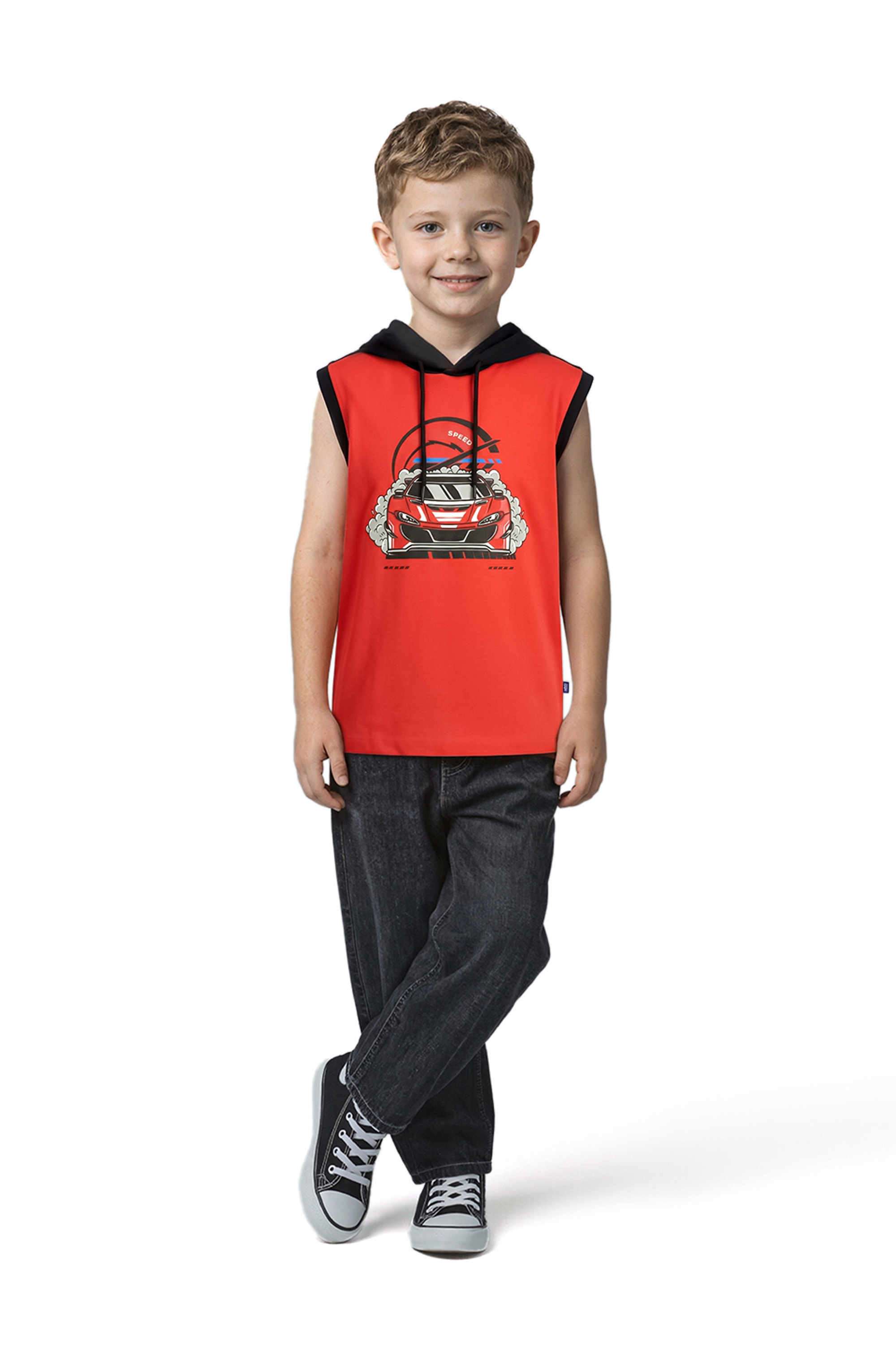 Chest-Print-Cotton-Round-Neck-Boys-T-Shirt