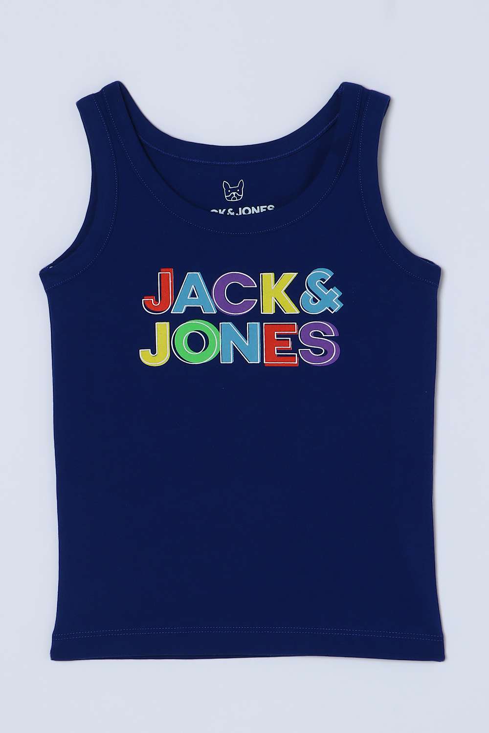 Graphic-Print-Blended-Fabric-Round-Neck-Boys-T-Shirt