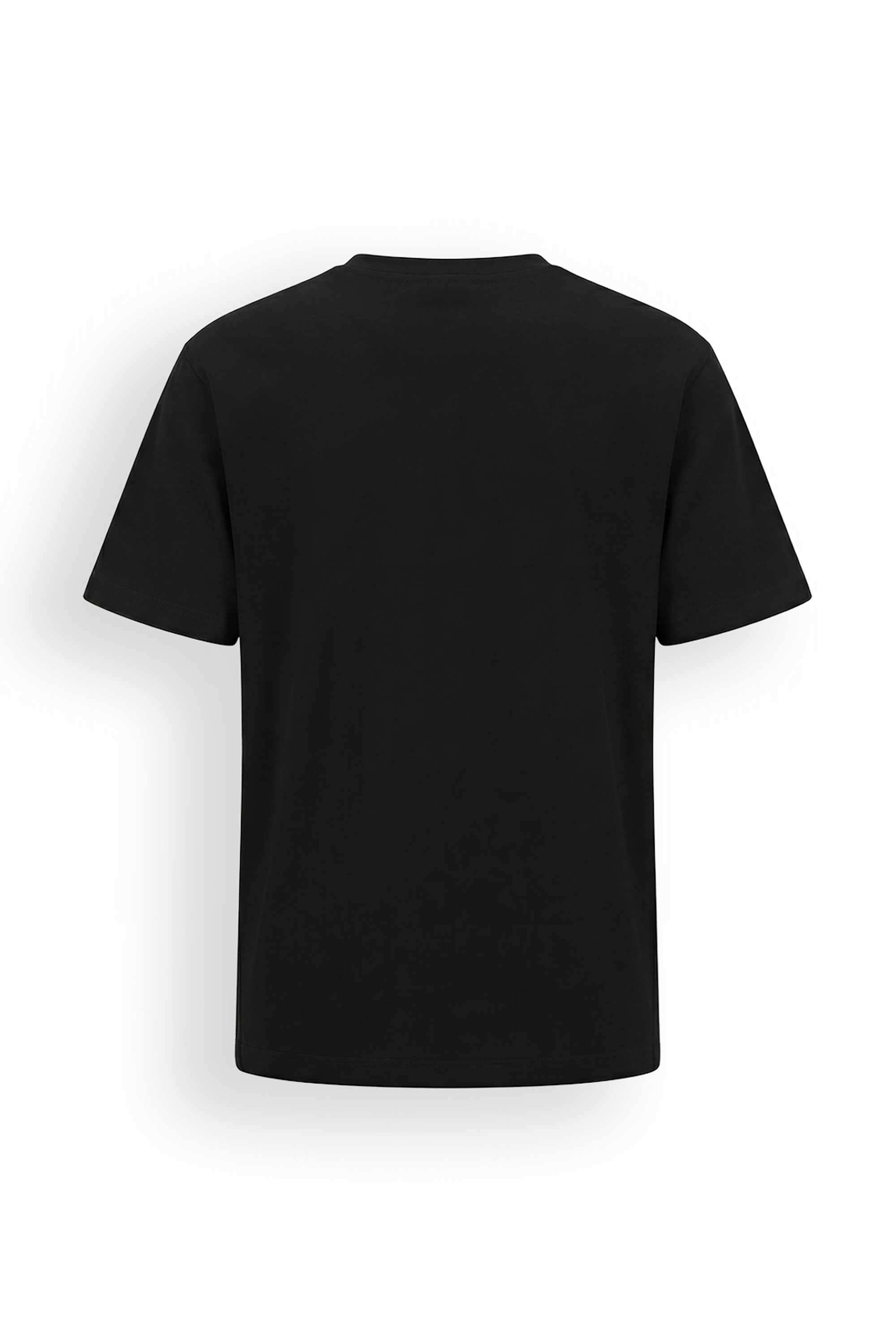 Solid-Cotton-Polyester-Round-Neck-Boys-T-Shirt