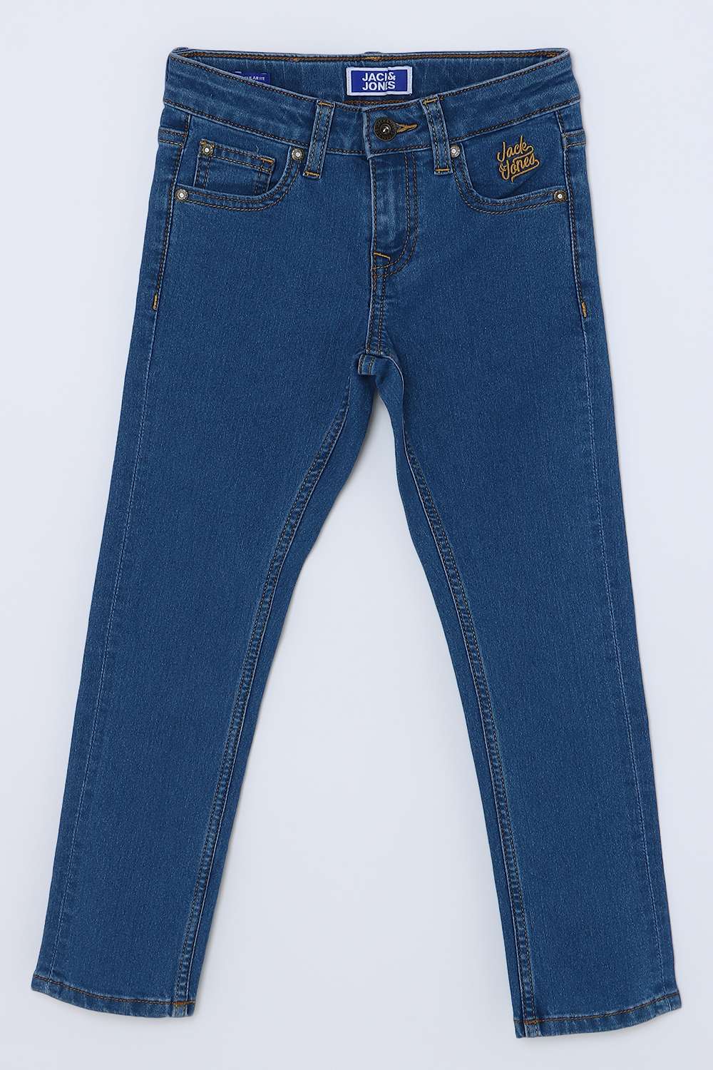 Solid-Blended-Fabric-Regular-Fit-Boys-Jeans