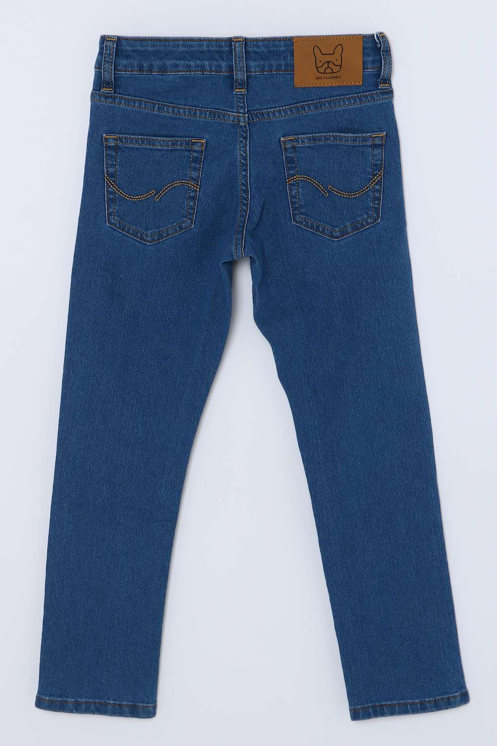 Solid-Blended-Fabric-Regular-Fit-Boys-Jeans