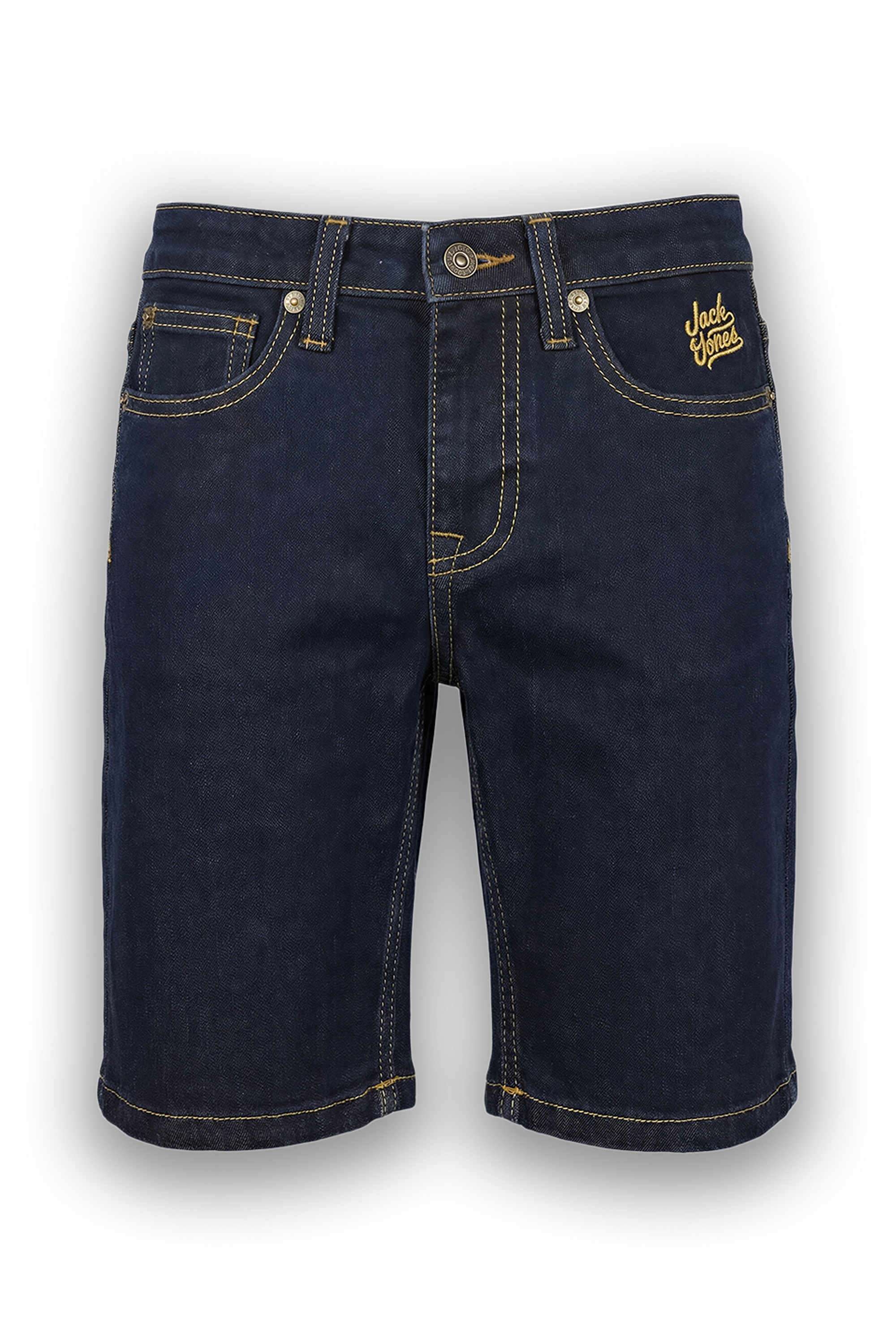 Solid-Cotton-Polyester-Elastane-Regular-Fit-Boys-Shorts