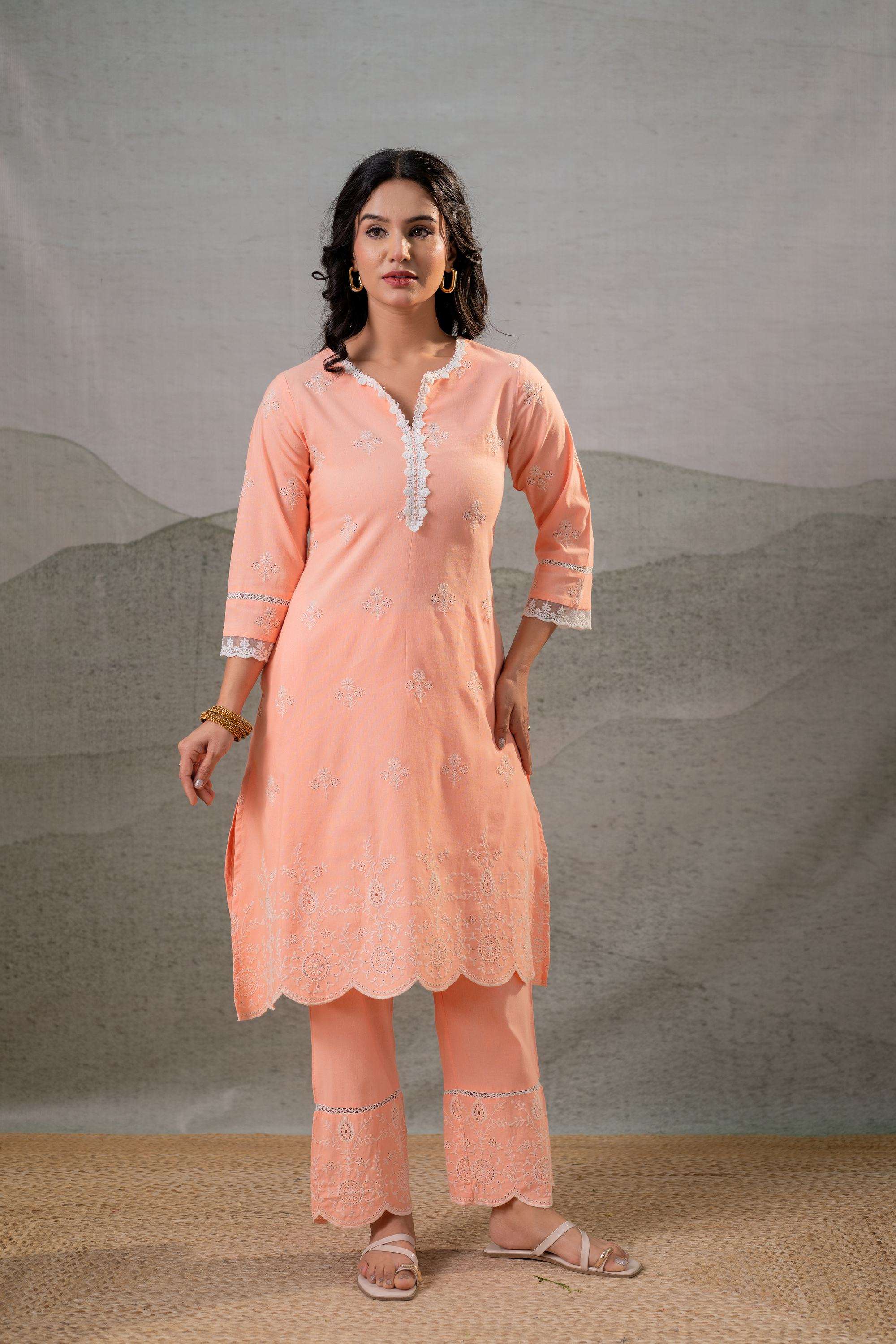 Blended-Fabric-Slim-Fit-Women-s-Palazzos