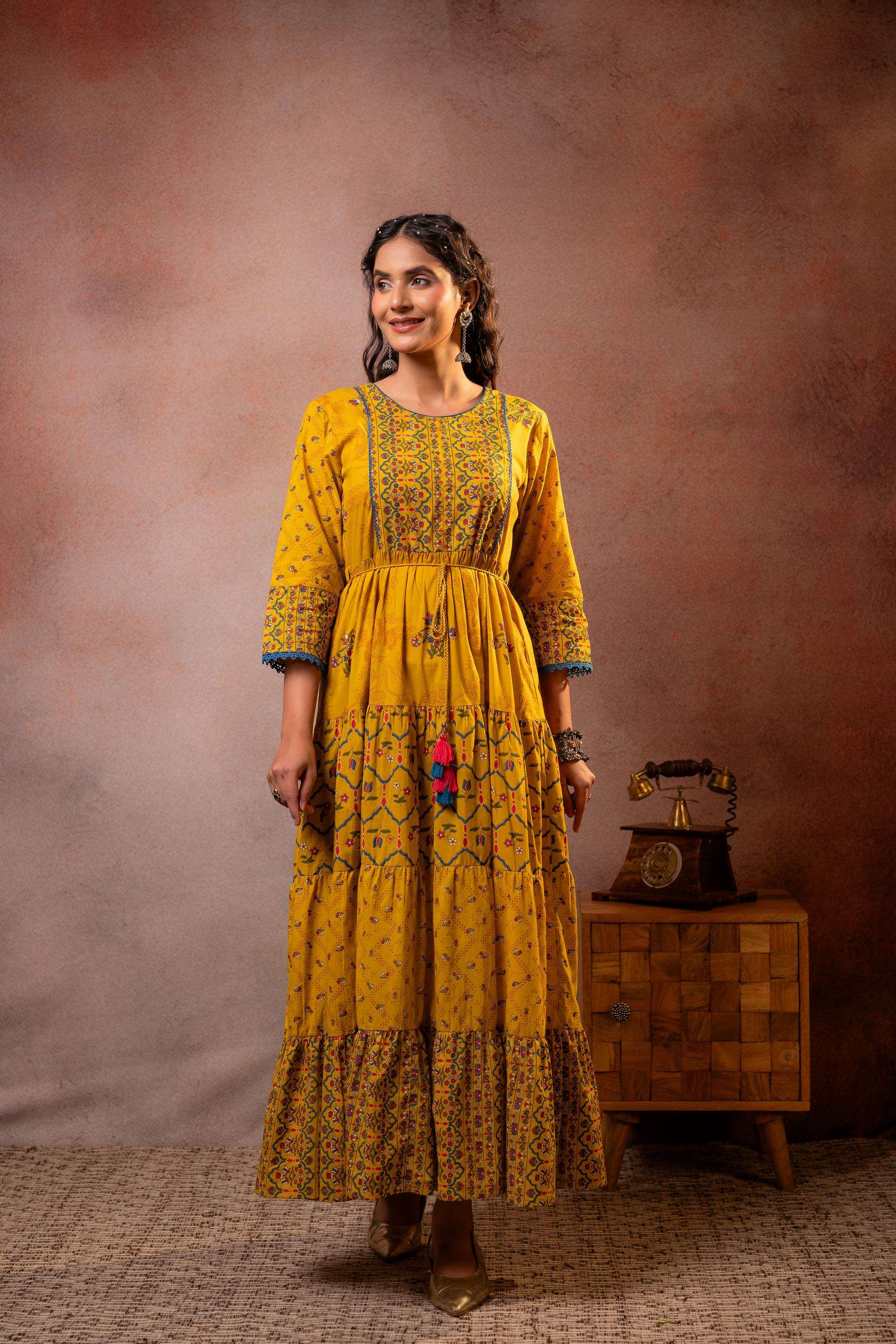 Printed-Cotton-Women-s-Dress